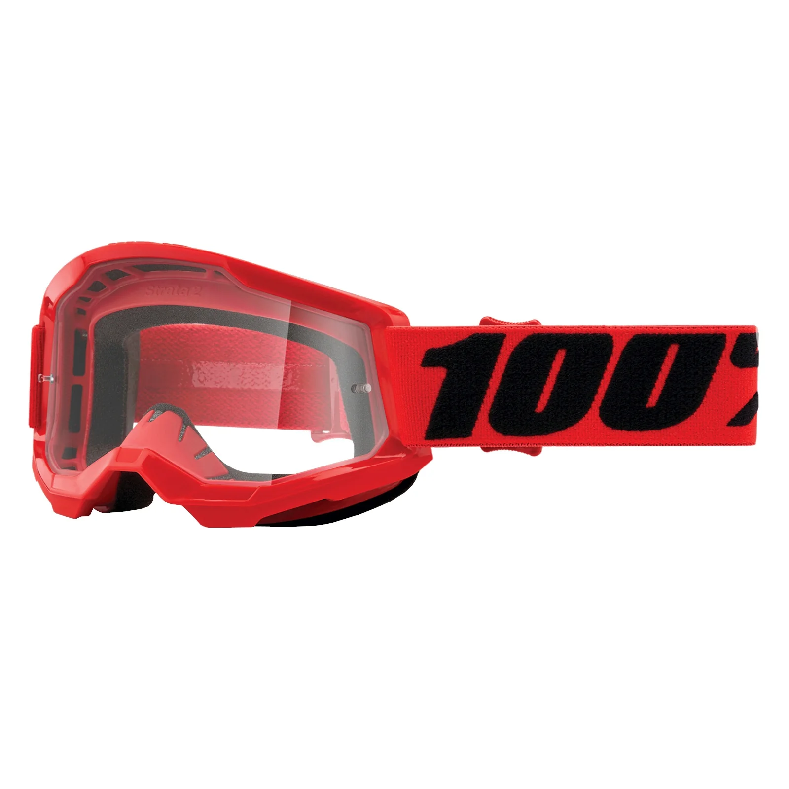 100% Kinder Motocross Brille Strata 2 Klar - Image 2