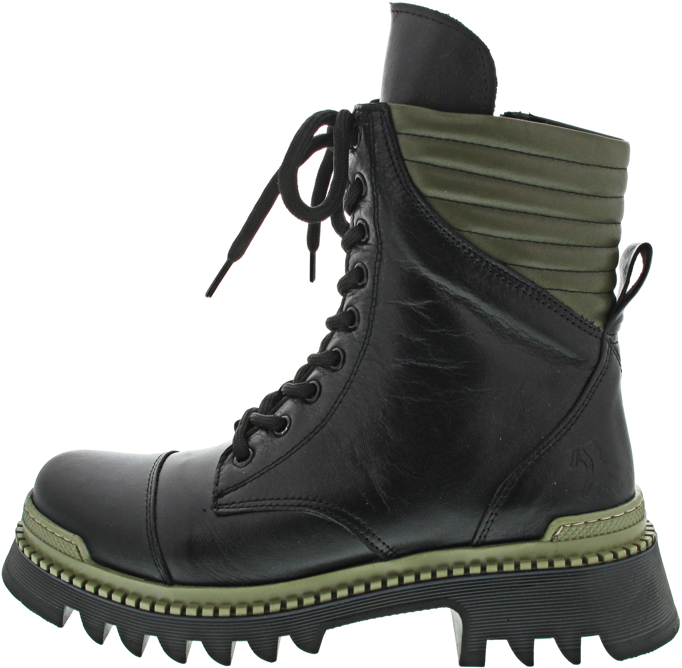 2 Go Fashion Schnürstiefel Schwarz