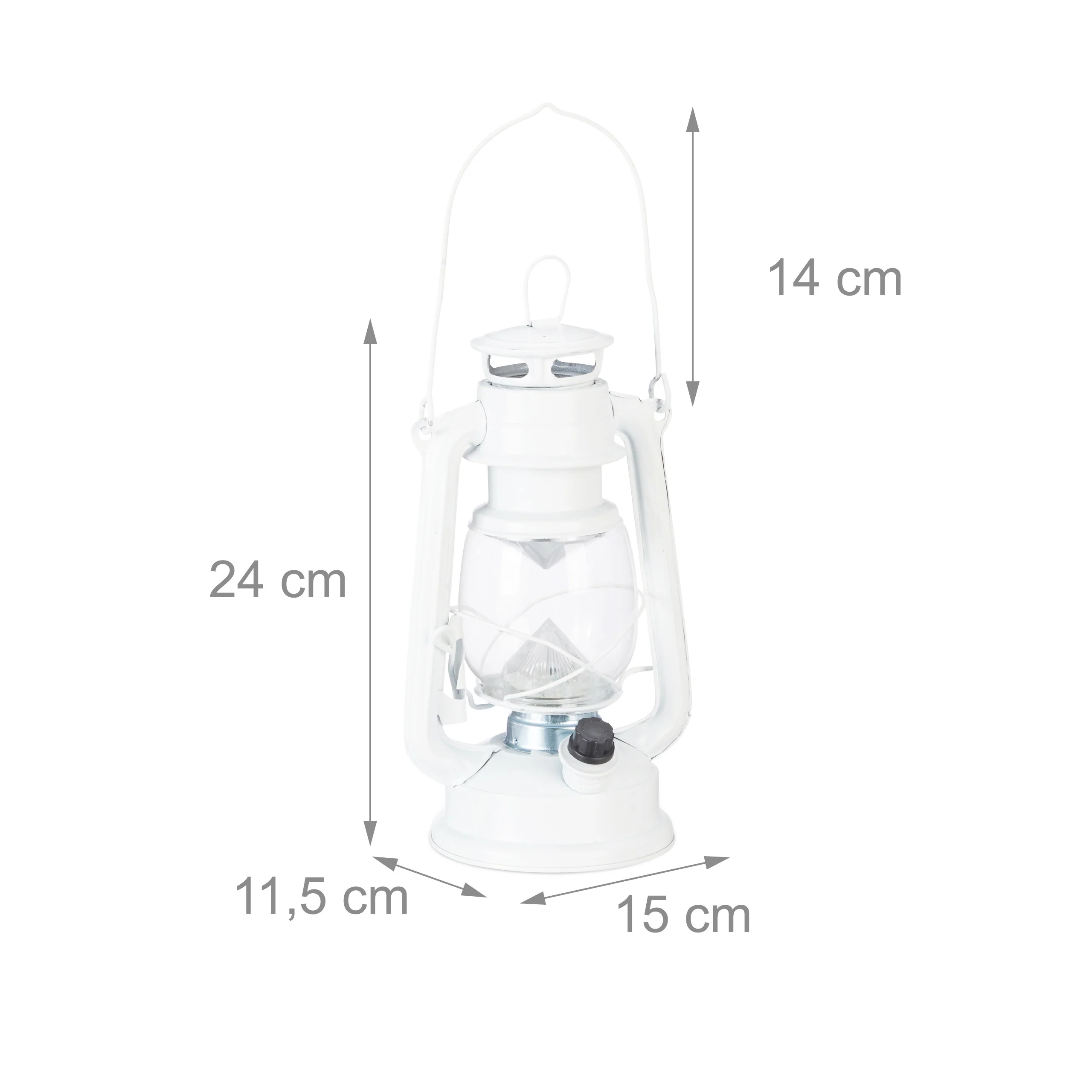 2 x Sturmlaterne LED kupfer - Image 10