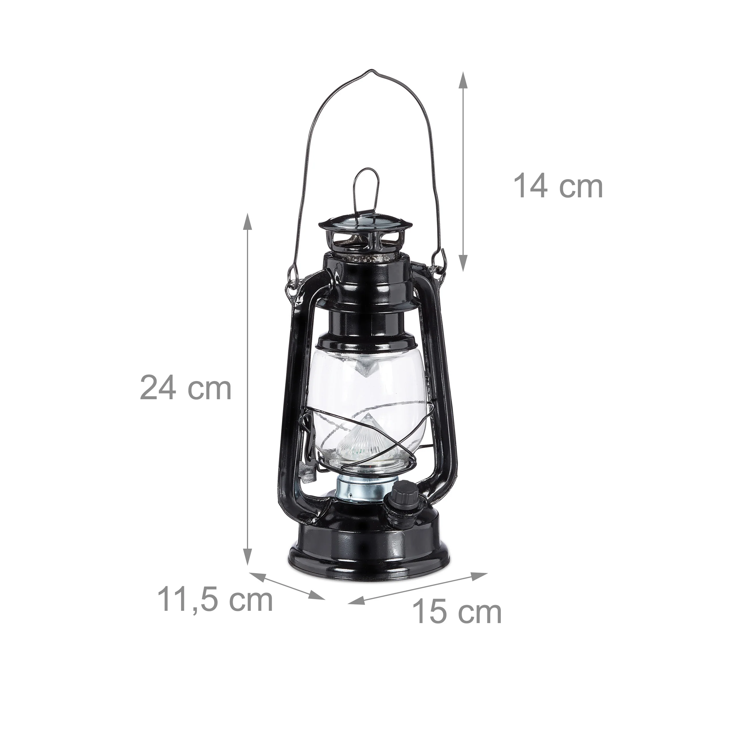 2 x Sturmlaterne LED kupfer - Image 22