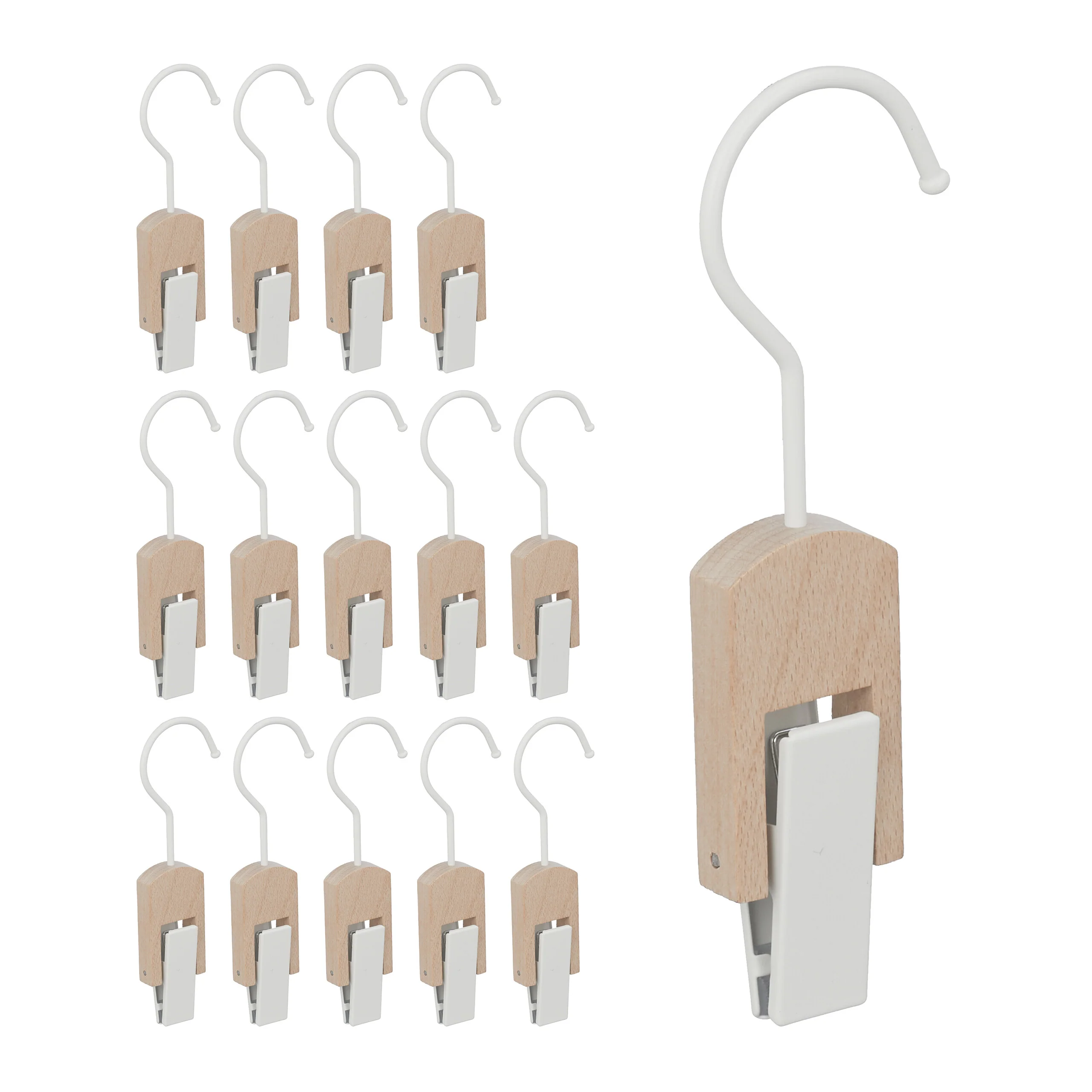 20 x weiße Stiefelhaken - Image 3