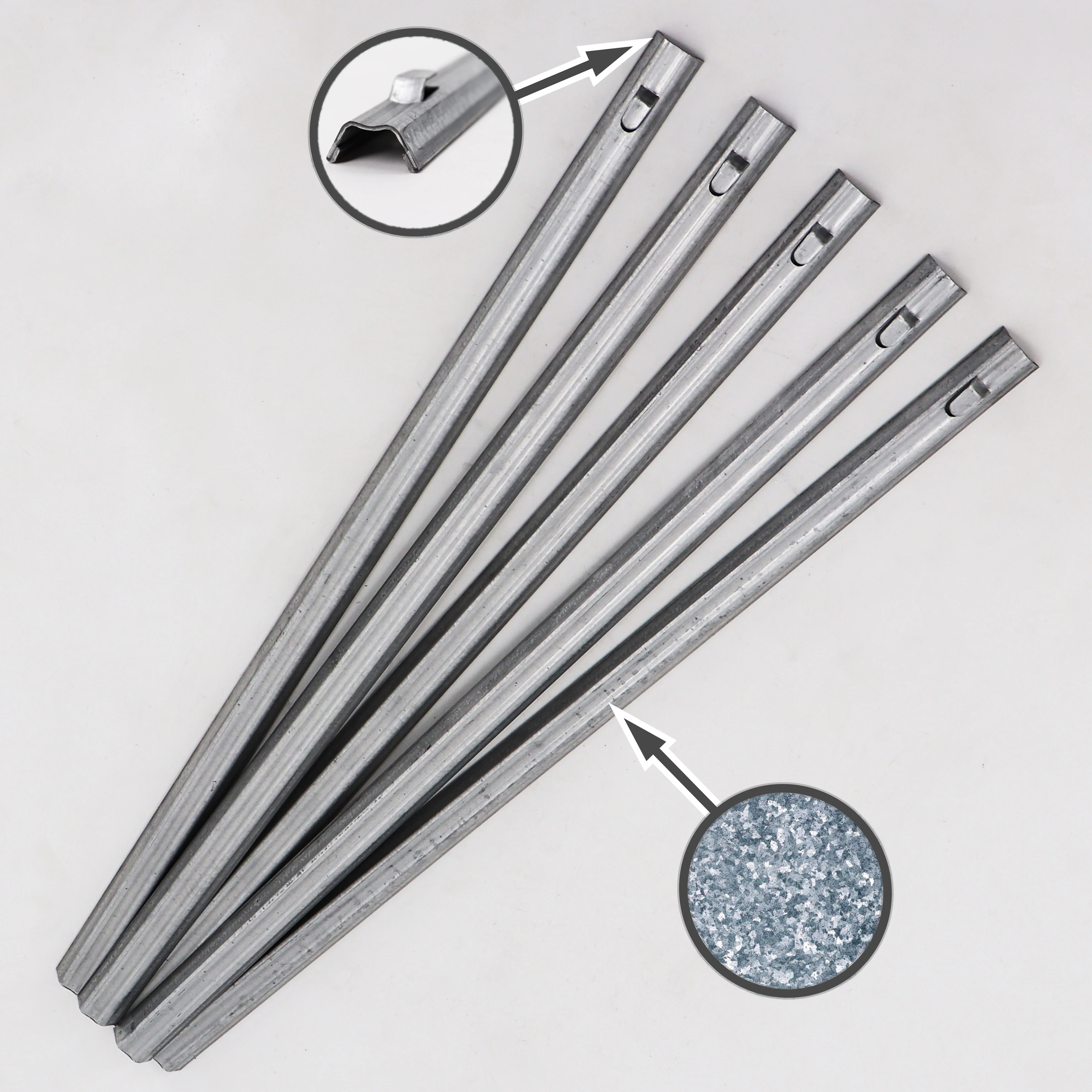 W-Profil Zaunanker Erdanker für Wildzaun Forstzaun Weidezaun 50cm - Image 68