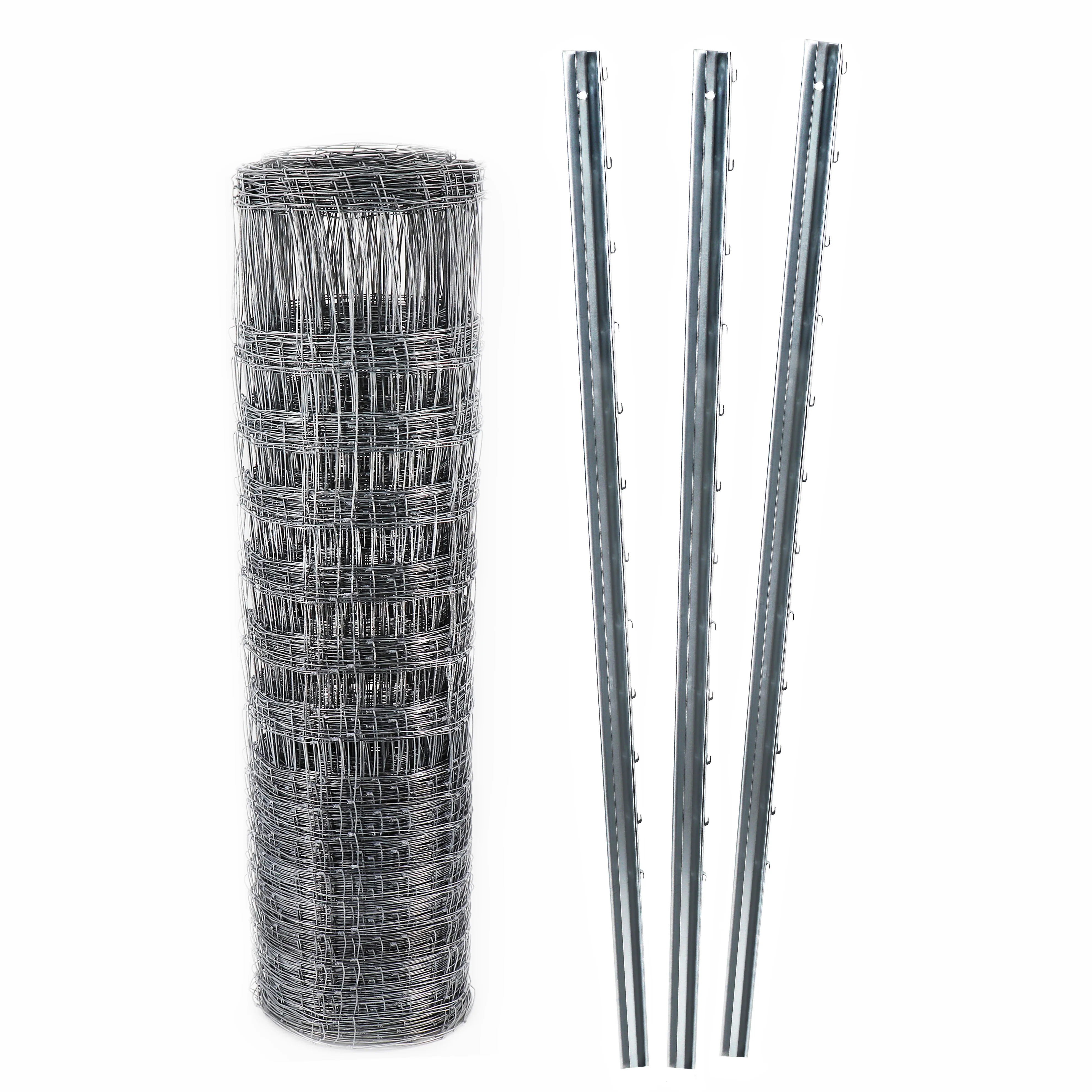 Wildzaun Forstzaun Weidezaun 180/24/15+ Z-Profil Zaunpfosten 2,3m lang - Image 3