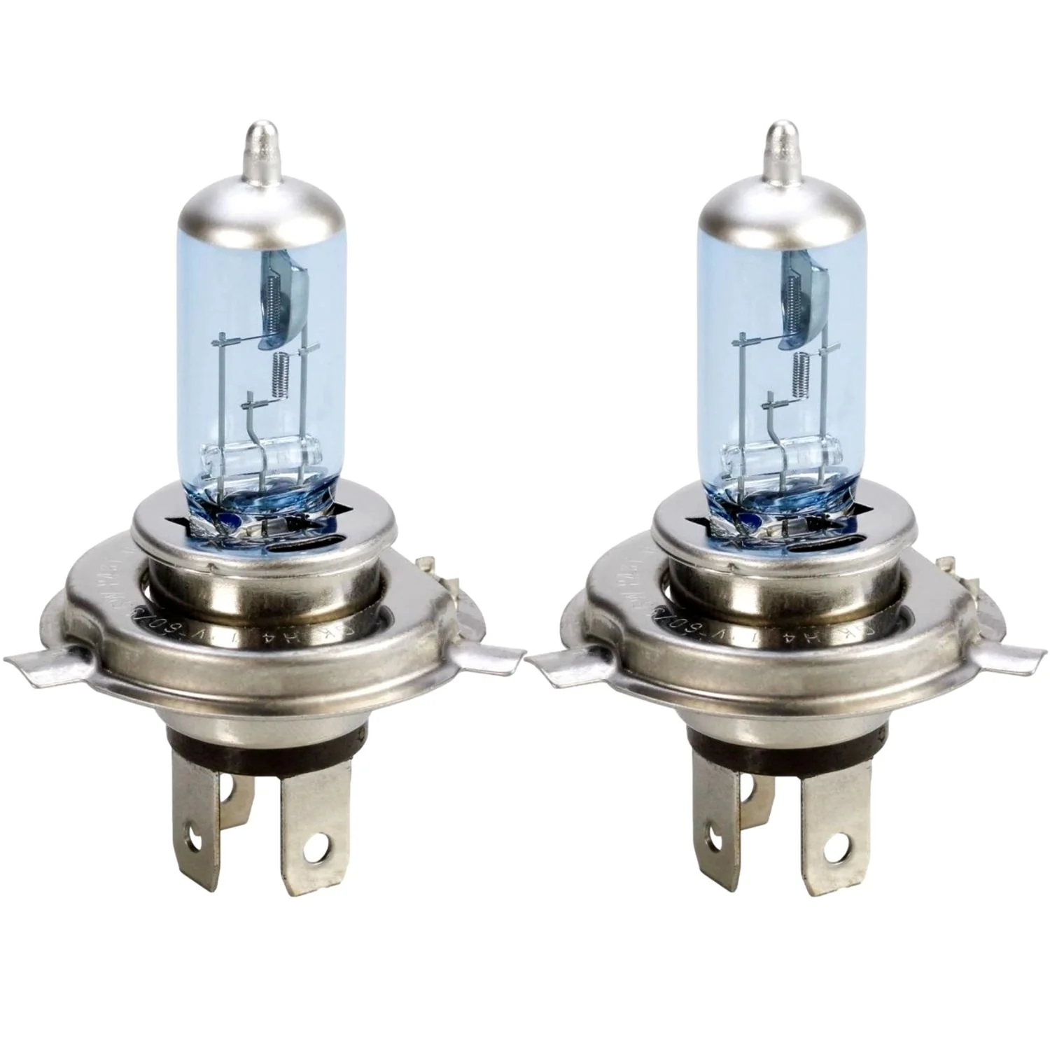 2x H4 12V 60/55W Xenon Blue Light in Box - Image 2