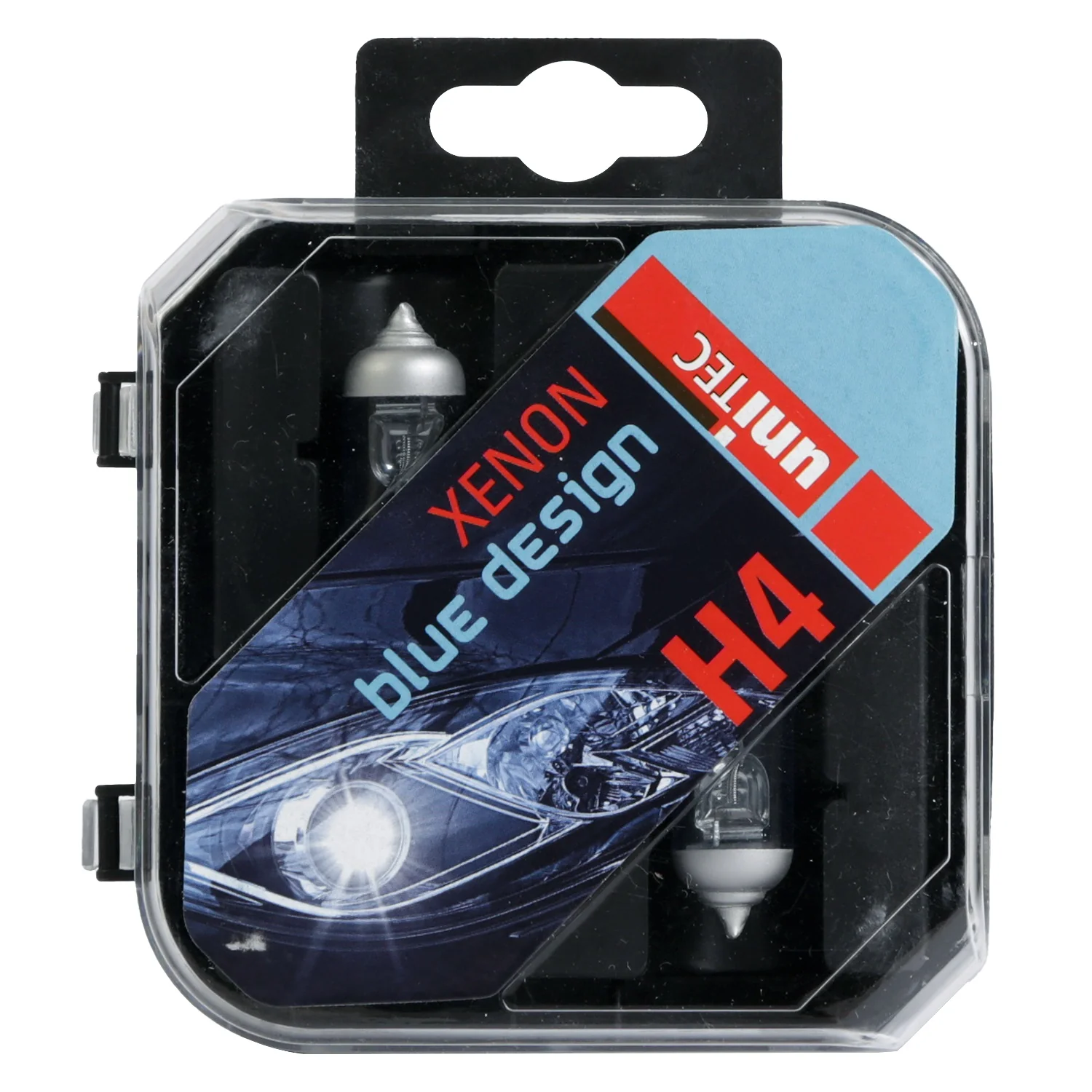 2x H4 12V 60/55W Xenon Blue Light in Box - Image 3