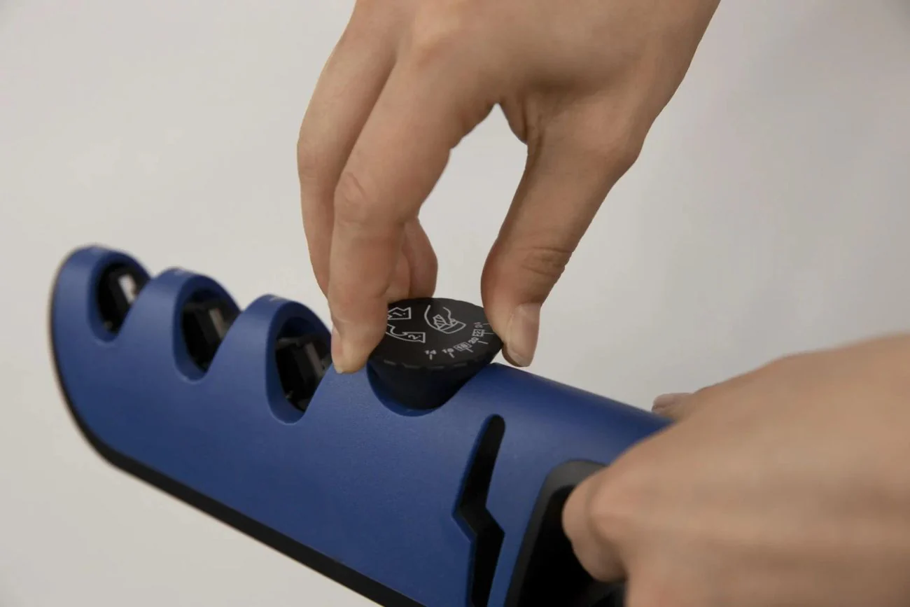 3 in 1 Messerschärfer mit Schärfwinkel-Regler für Messer und Scheren - Image 6