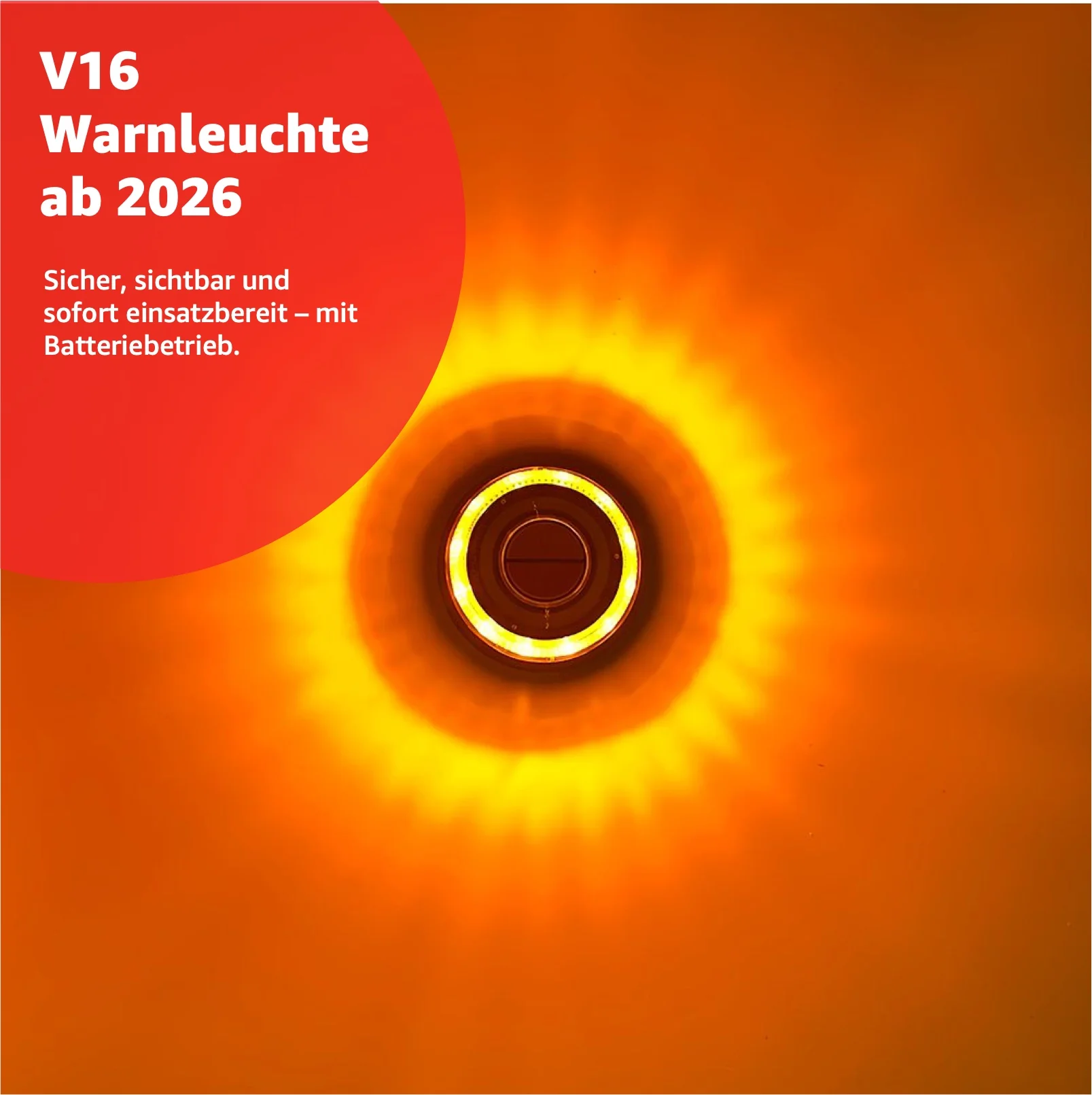3x V16 EU Notlicht – Warndreieck Alternative & Sicherheitsleuchte – Pflicht ab 2026 Spanien - Image 13