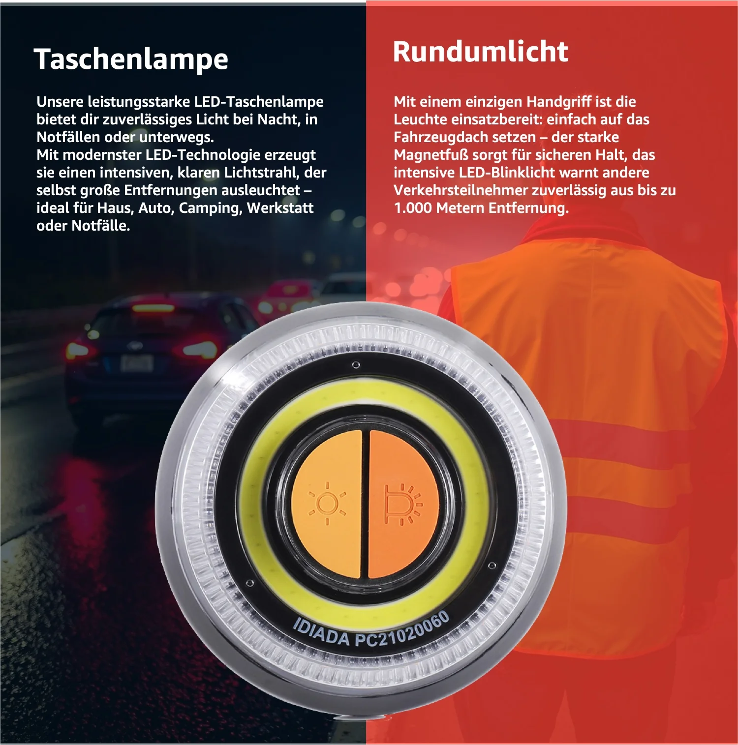 3x V16 EU Notlicht – Warndreieck Alternative & Sicherheitsleuchte – Pflicht ab 2026 Spanien - Image 18