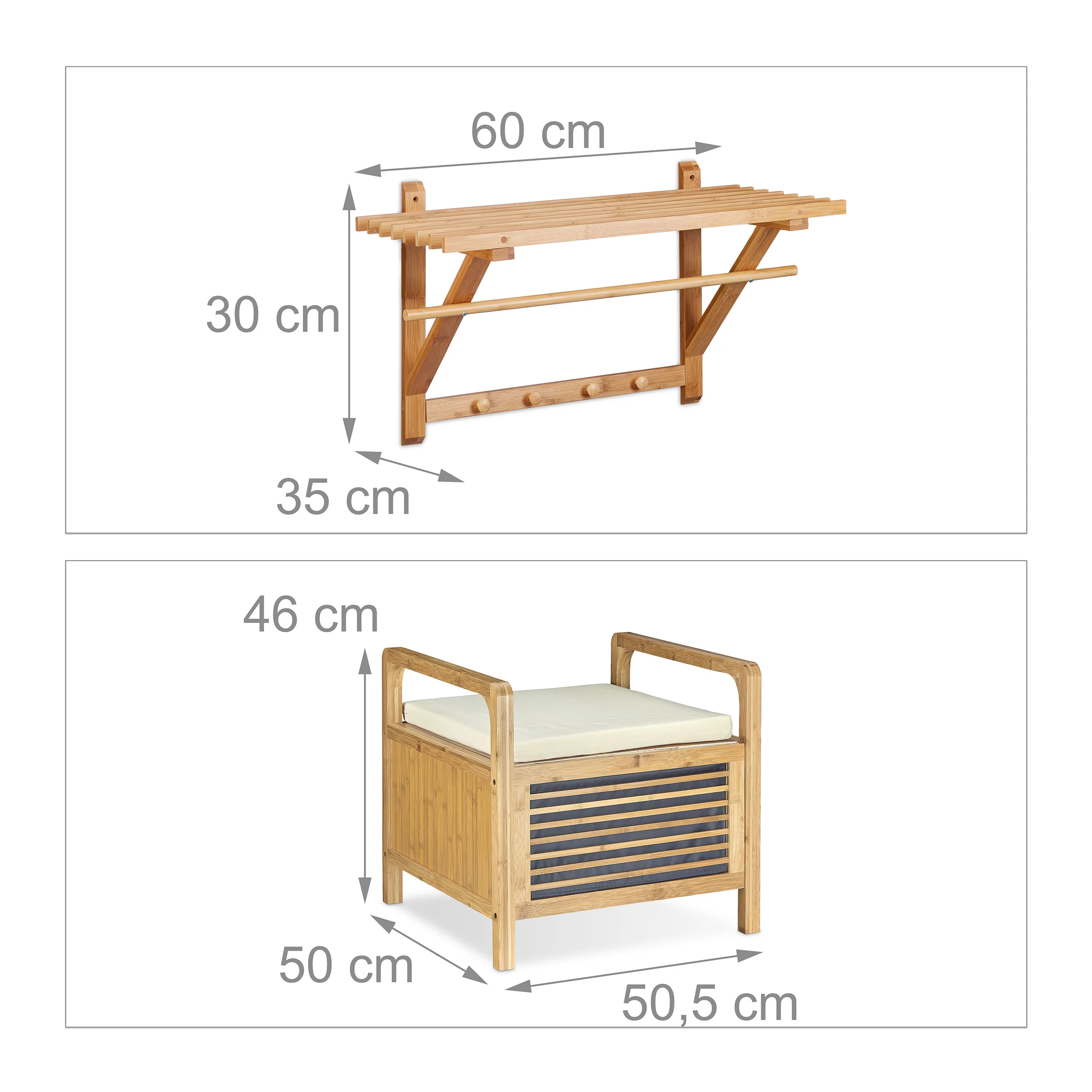 4-tlg. Dielen Set - Image 5