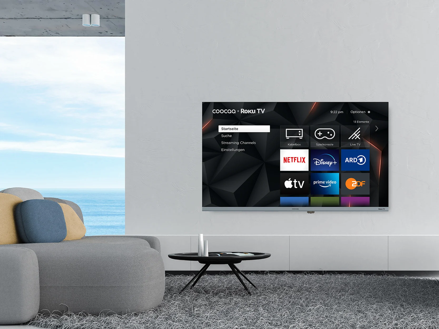 Coocaa 43R5G 4K-Fernseher mit Equalizer, EPG, Sleep-Timer & Kindersicherung - Image 3