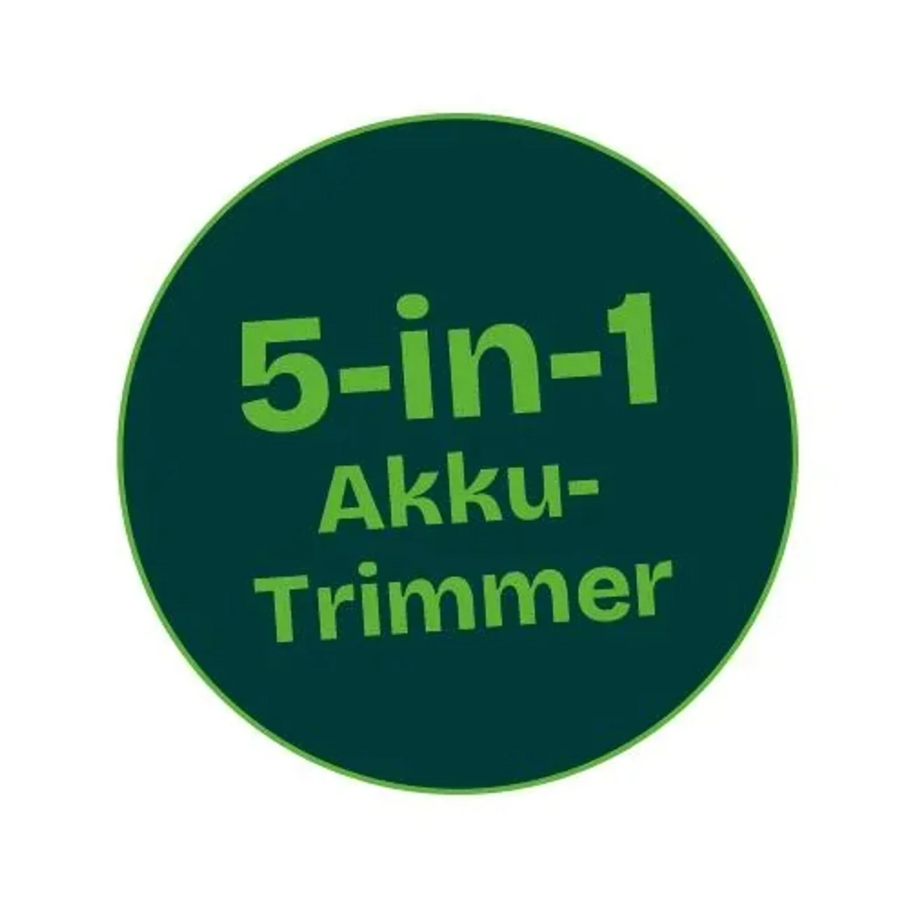 5-in-1 Akku Rasentrimmer mit Heckenschneider und Rasenmäherfunktion - Image 4