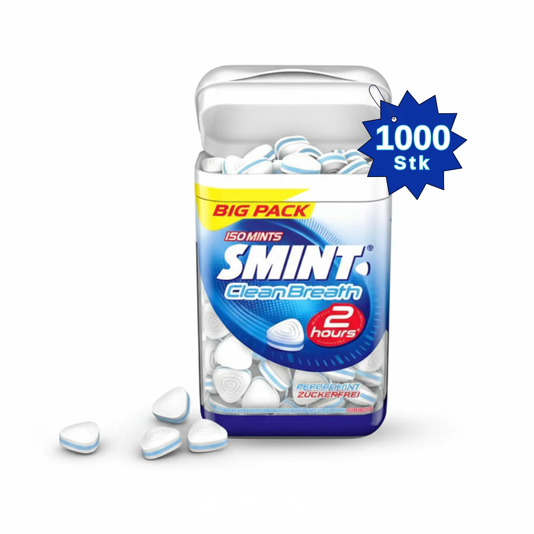 500 x SMINT Clean Breath Nachfüll Bigpack Pfefferminz Bonbons Zuckerfrei Bonbon - Image 2