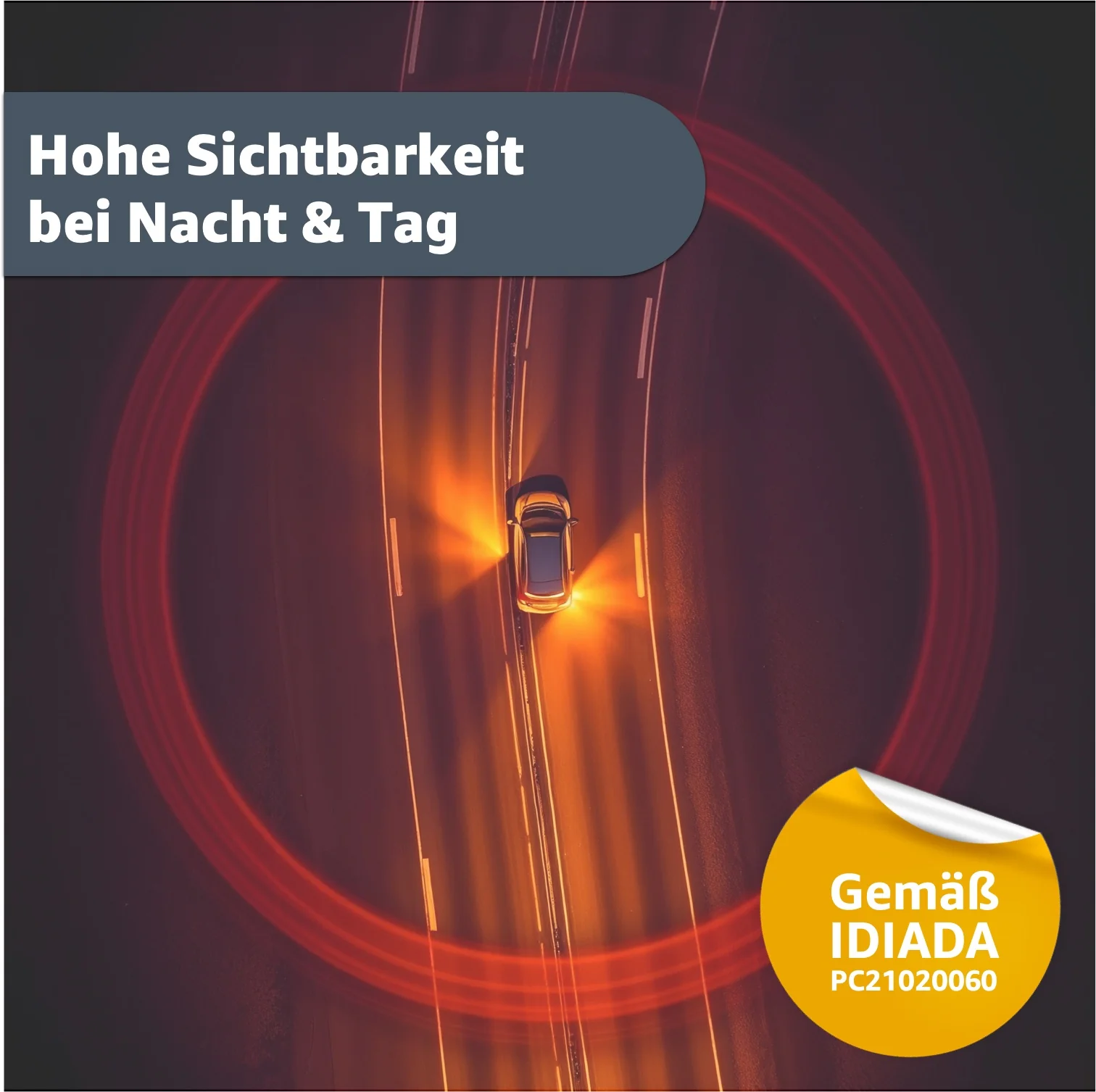 5x Warnleuchte V16 EU – zugelassenes Notlicht & Warndreieck Ersatz – Pflicht ab 2026 in Spanien - Image 15