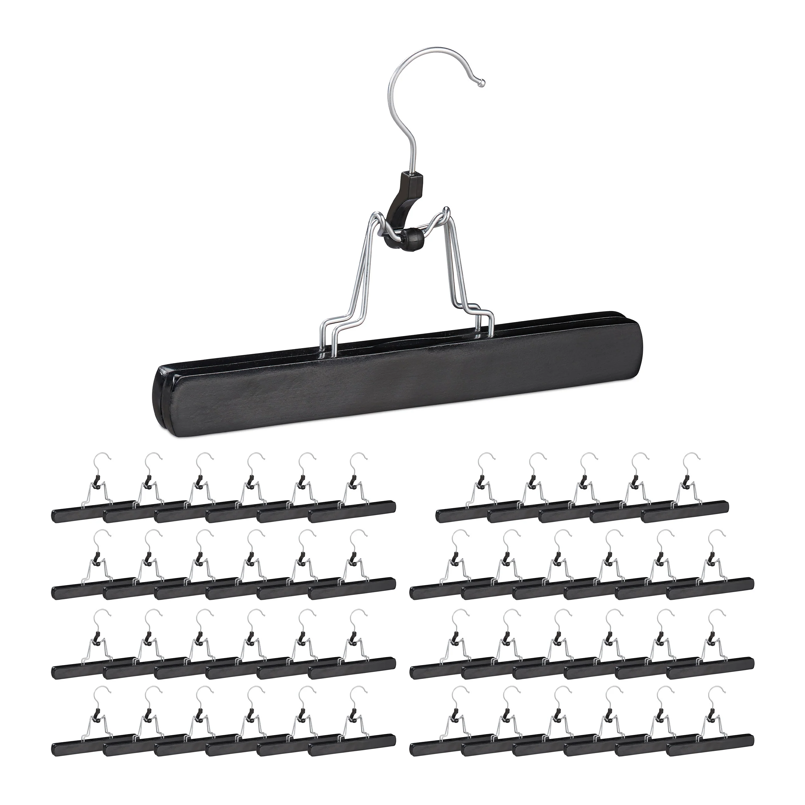 60 x Hosenspanner in Schwarz - Image 3
