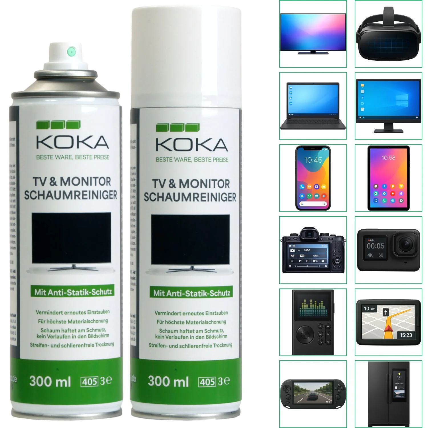 6x TV & Monitor Schaumreiniger je 300ml - Image 50
