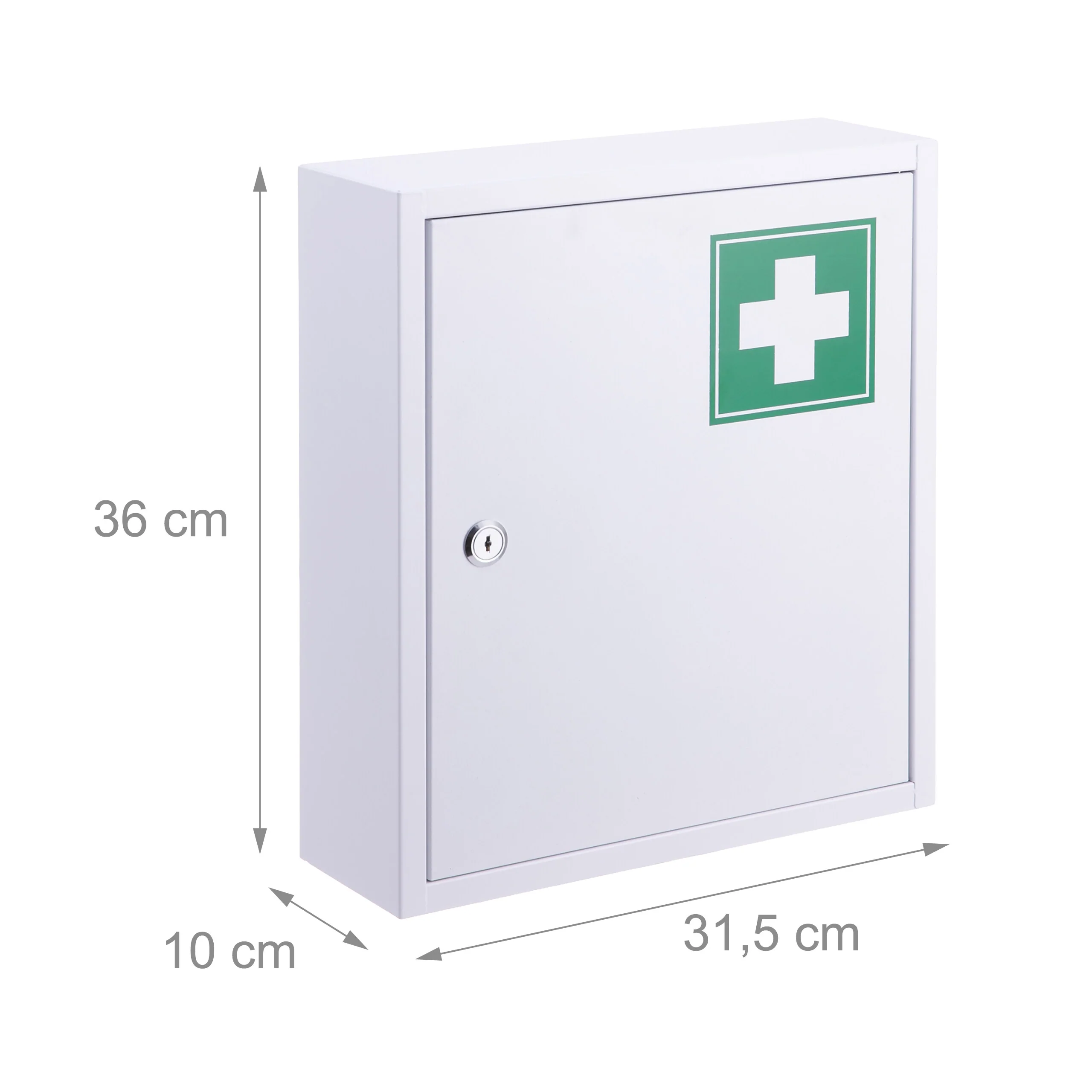 Abschließbarer Medizinschrank mit Kreuz - Image 4