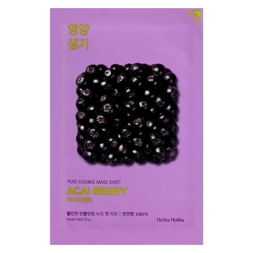 Acai Berry Pure Essence Mask Sheet – 23 ml