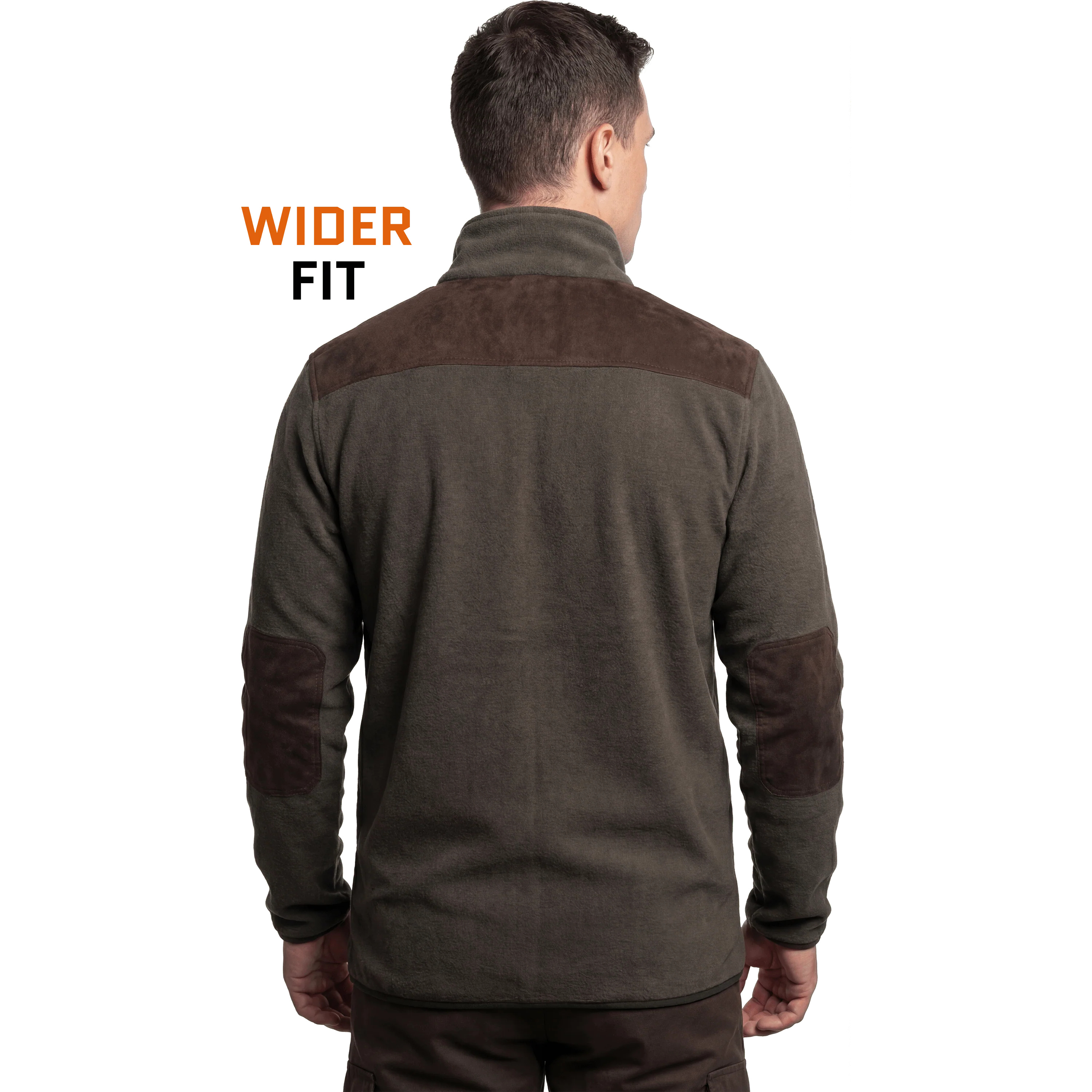 ACE Schakal Jäger-Fleecejacke für Herren - Outdoor-Jacke aus Fleece für Männer - Schwarz - Image 52