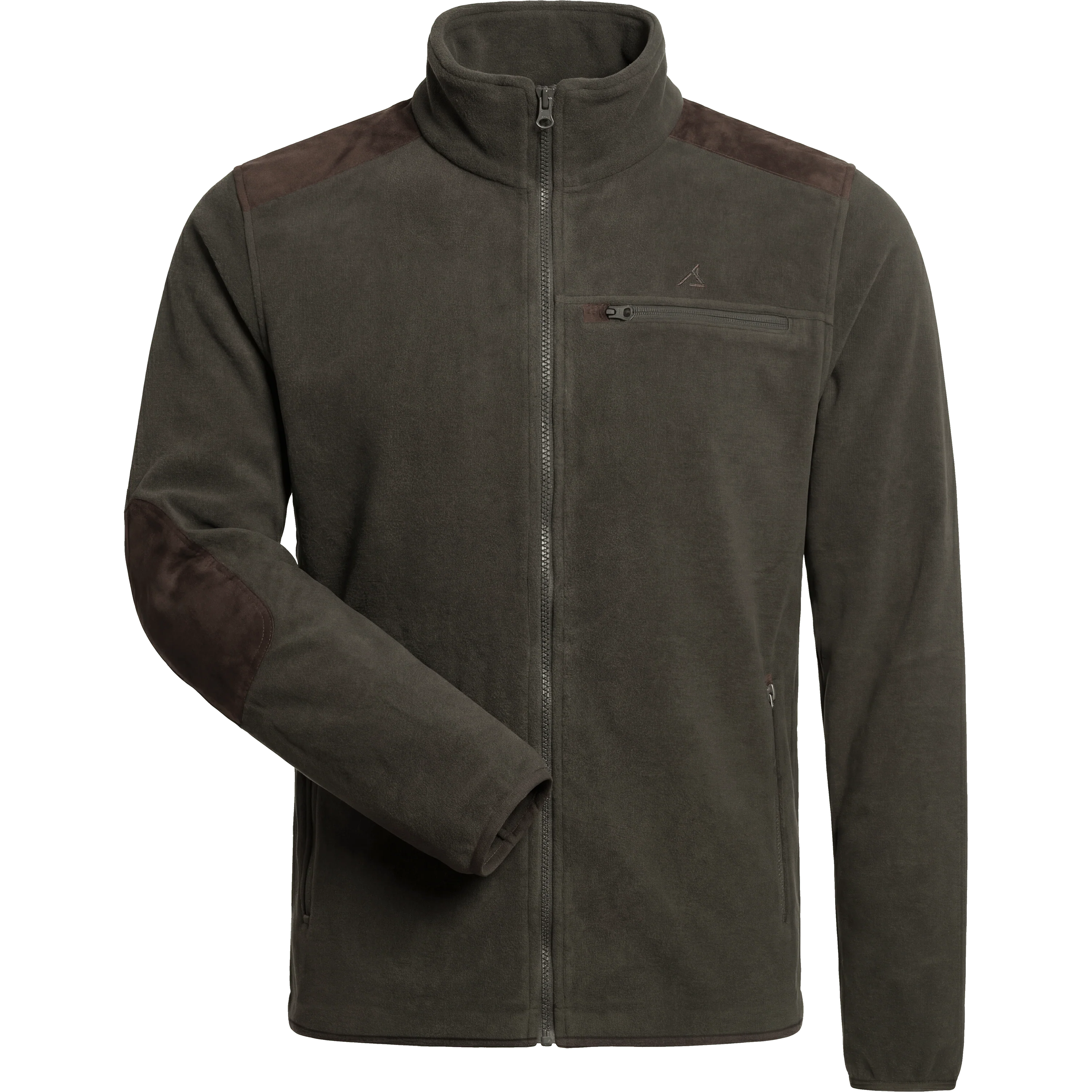 ACE Schakal Jäger-Fleecejacke für Herren - Outdoor-Jacke aus Fleece für Männer - Schwarz - Image 9