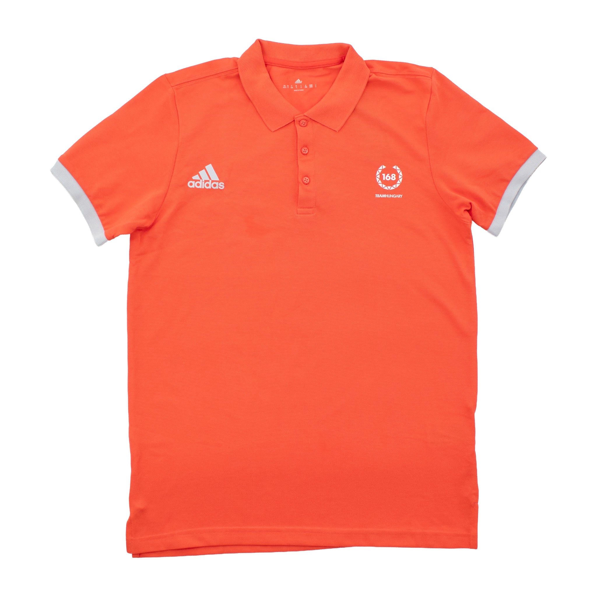 Adidas ESS Essentials Team Polo Shirt Hungary 168 T-Shirt Damen Herren - Image 14