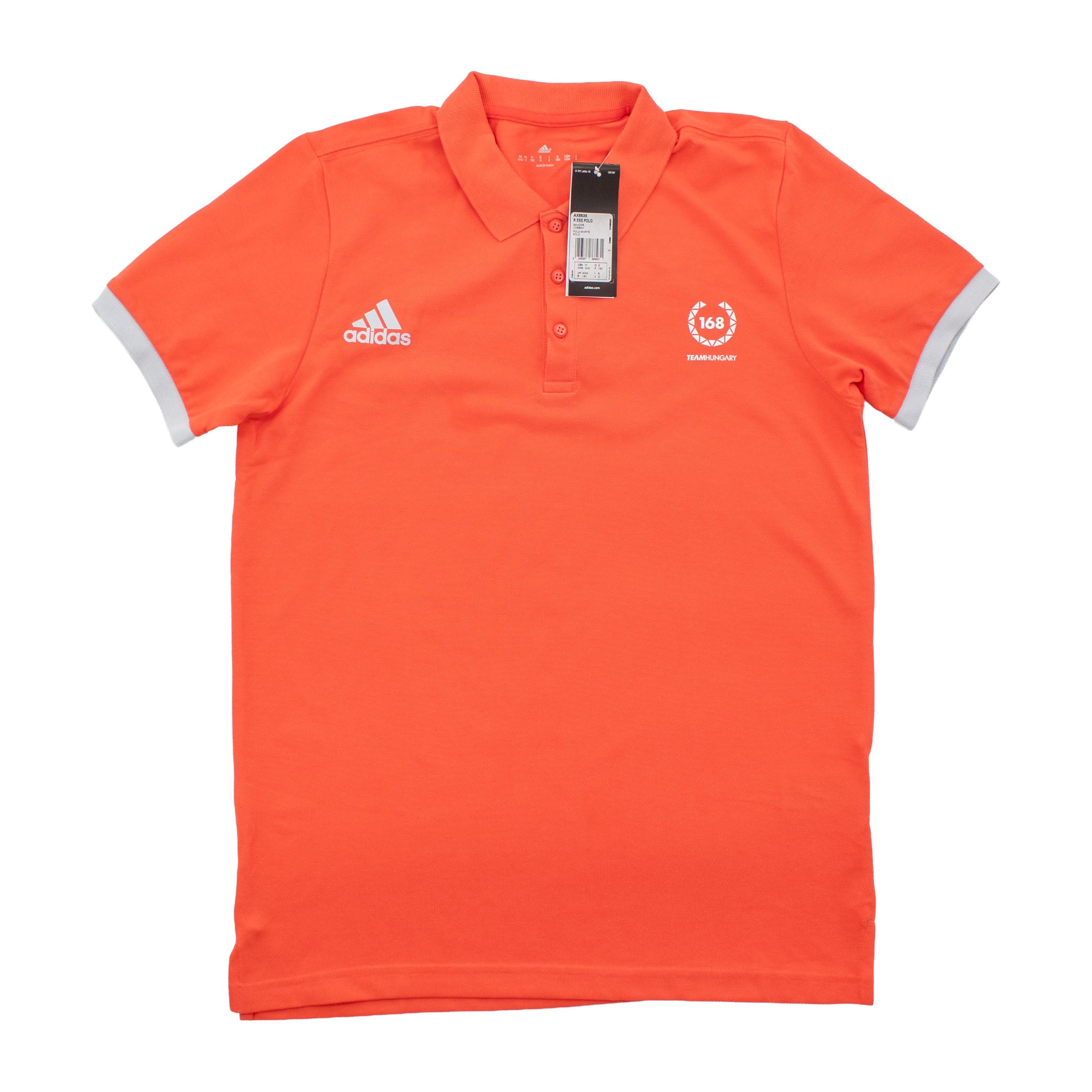 Adidas ESS Essentials Team Polo Shirt Hungary 168 T-Shirt Damen Herren - Image 27