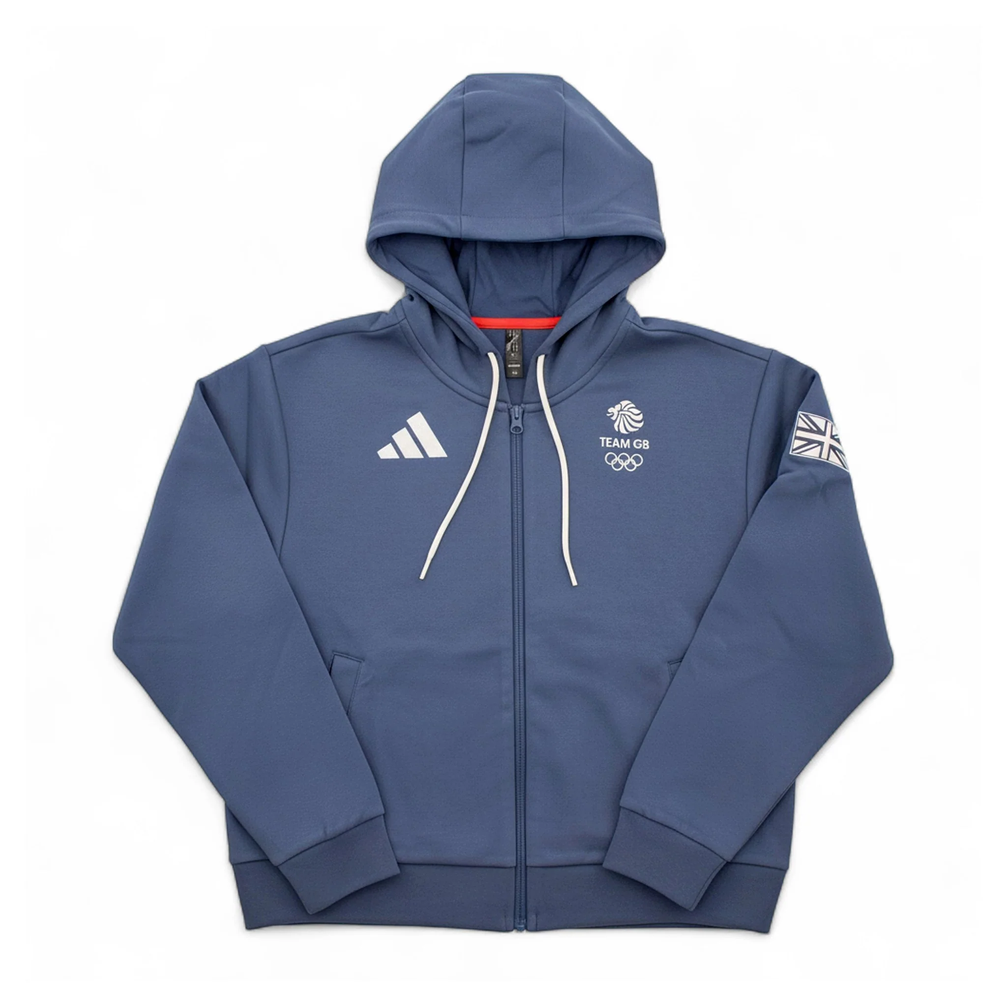 Adidas Olympic Sports GB Great Britain Damen Hoody Kapuzenpullover - Image 11