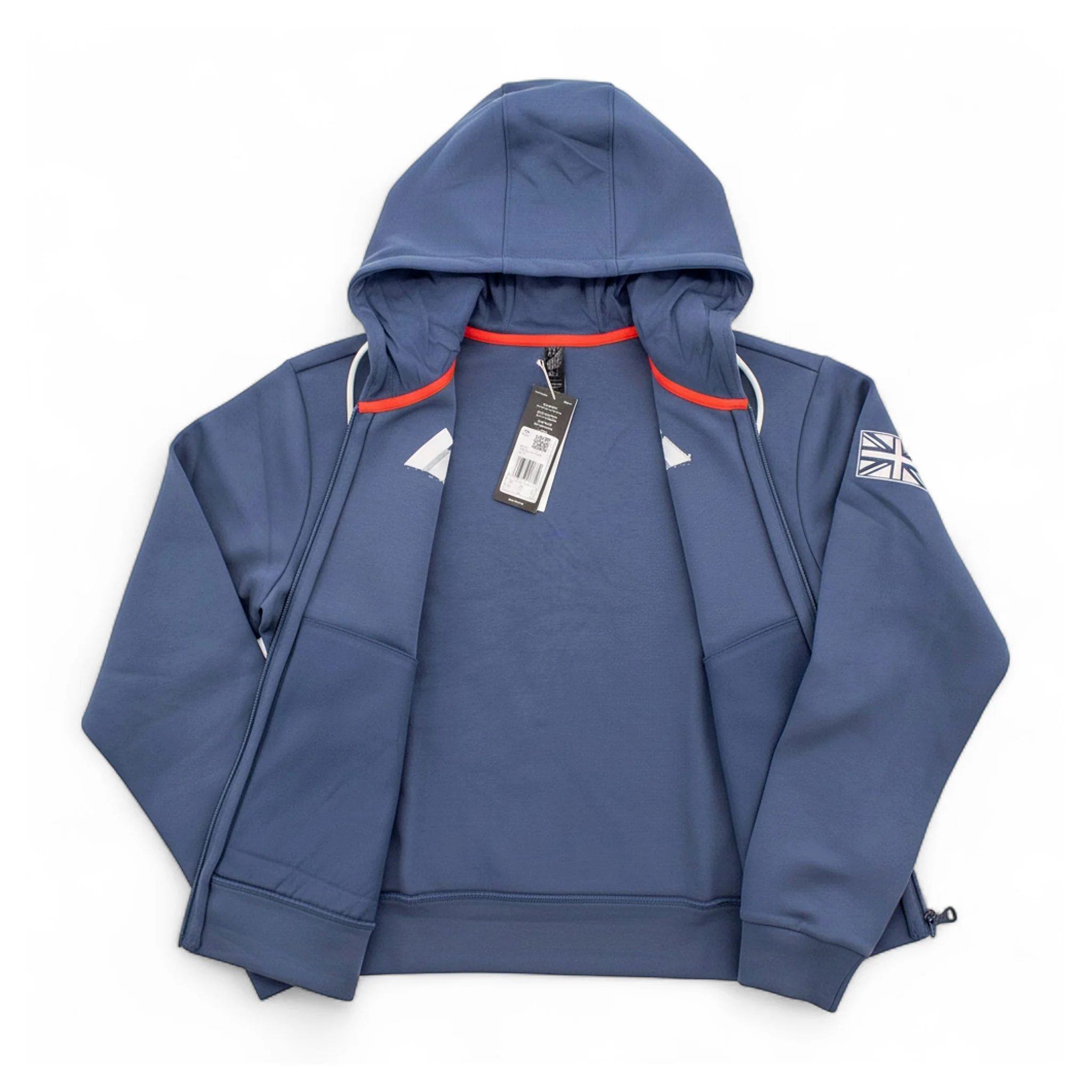 Adidas Olympic Sports GB Great Britain Damen Hoody Kapuzenpullover - Image 12