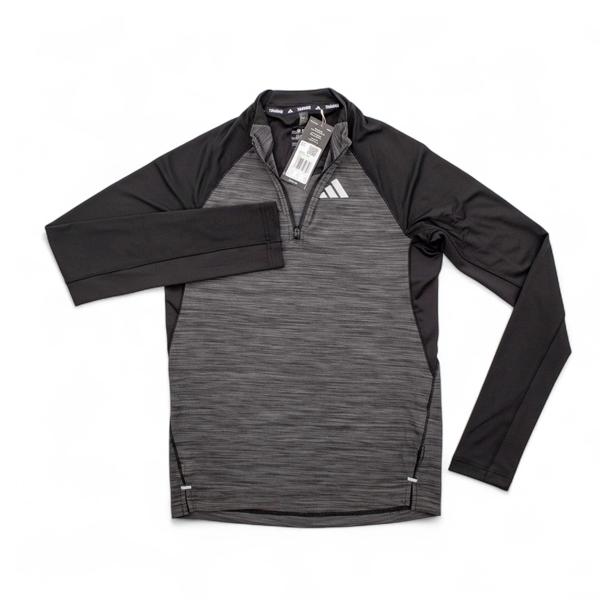 Adidas Training Gym+ 3S 1/4 Zip Track Top Herren Trainingsshirt Sportshirt - Image 7