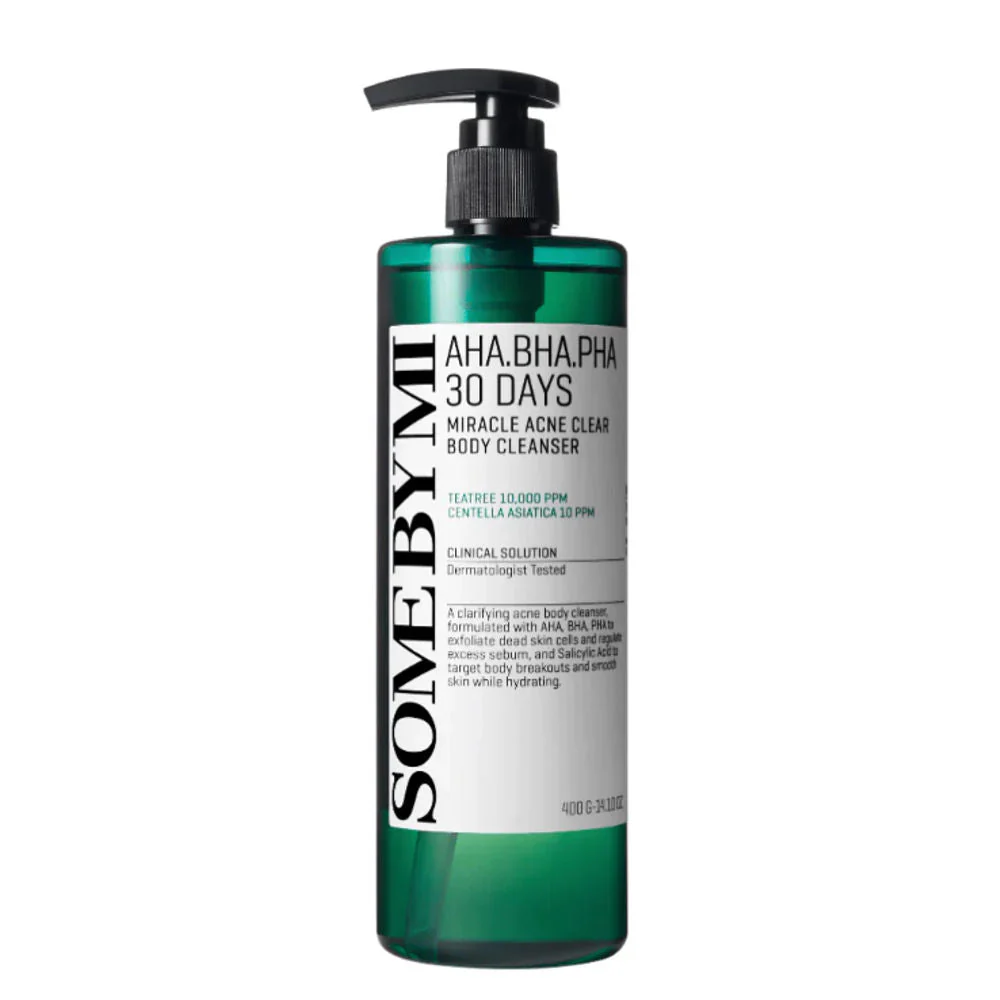 AHA-BHA-PHA 30 Days Miracle Acne Clear Body Cleanser - 400 ml