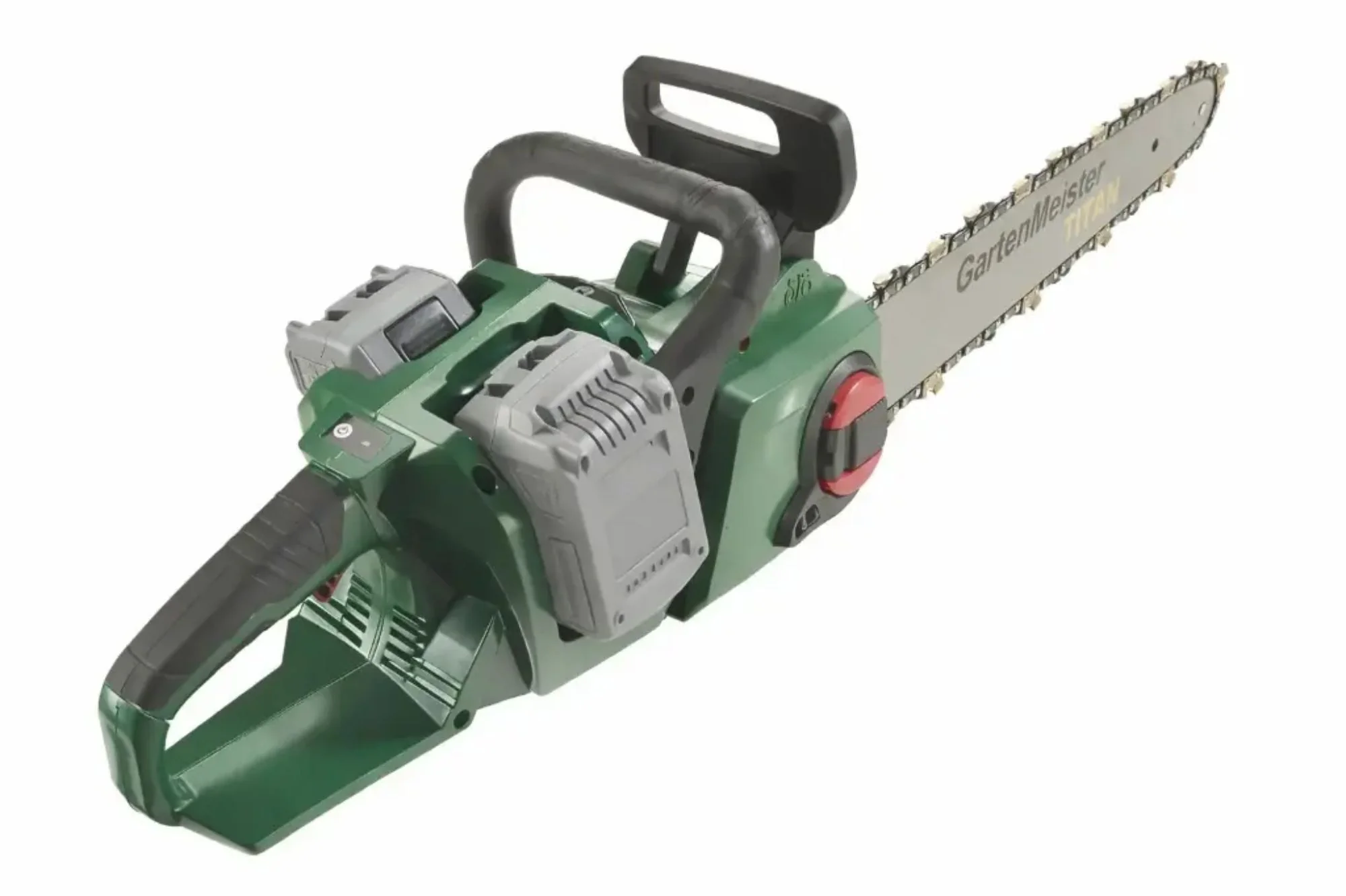 Akku-Kettensäge 36V mit 40 cm Schwertlänge und bürstenlosem Motor– Ohne Akku und Ladegerät