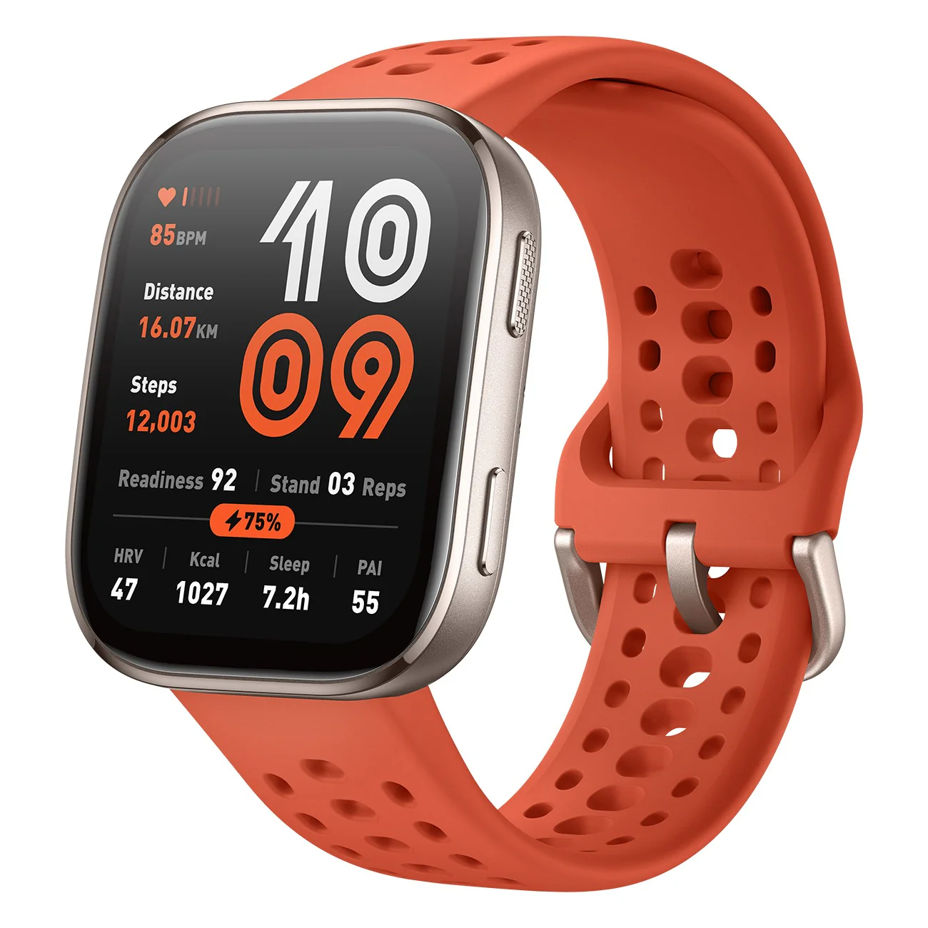Amazfit Bip 6 Smartwatch rot 5 ATM 140 Sportmodi 24/7 Gesundheitsüberwachung - Image 2