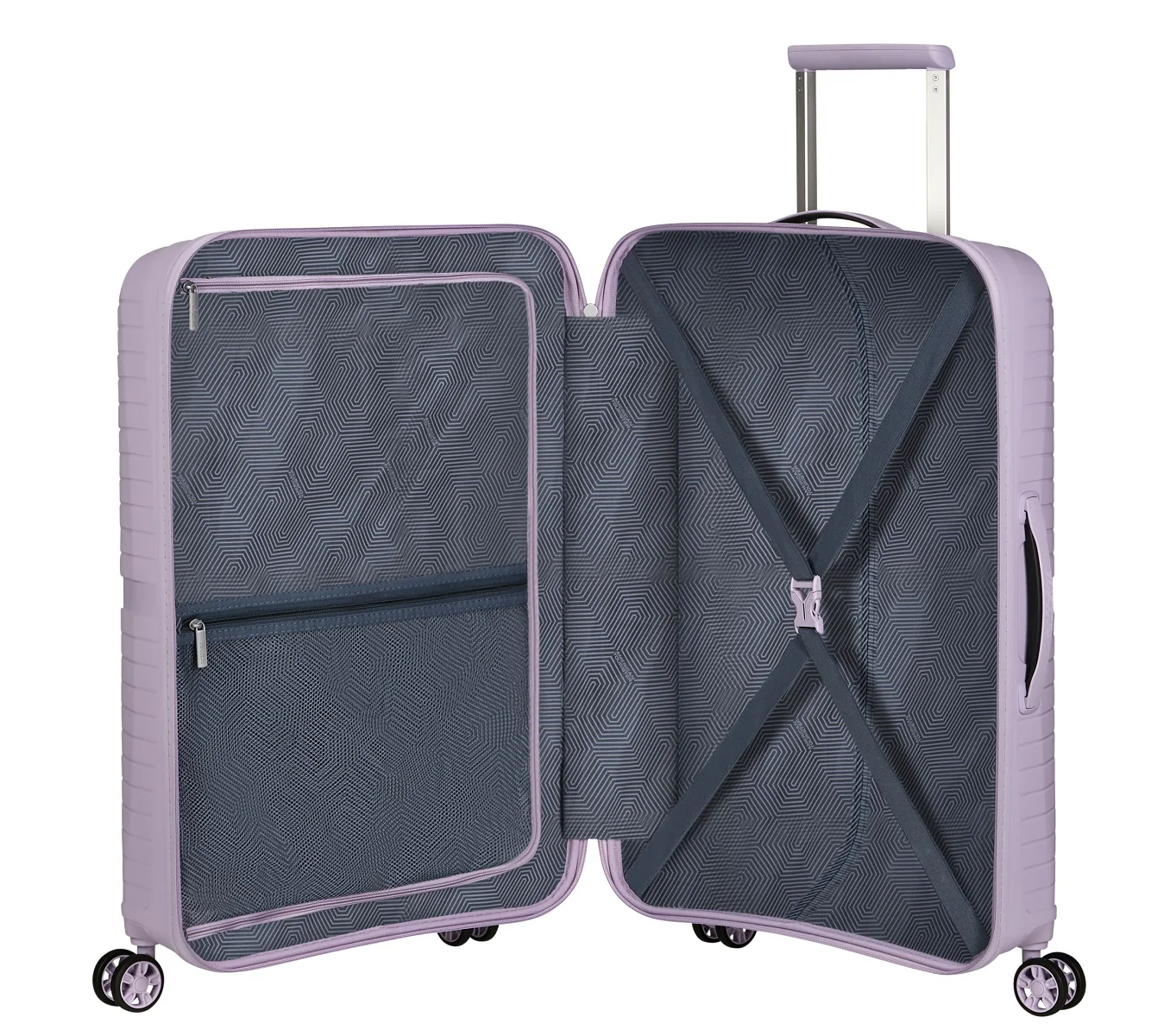 American Tourister AIRCONIC Spinner 67 cm mit TSA-Zahlenschloss stormy lilac - Image 7