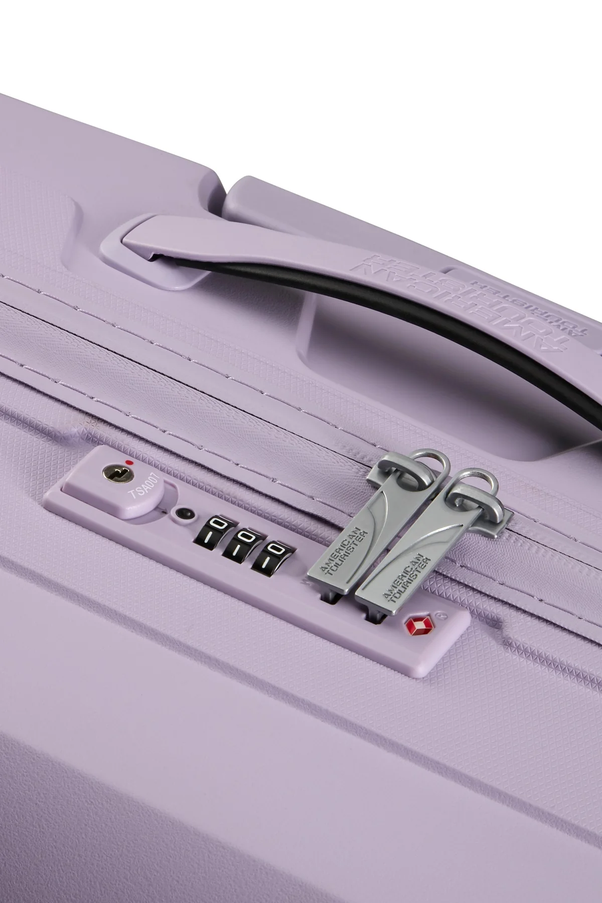 American Tourister AIRCONIC Spinner 67 cm mit TSA-Zahlenschloss stormy lilac - Image 8