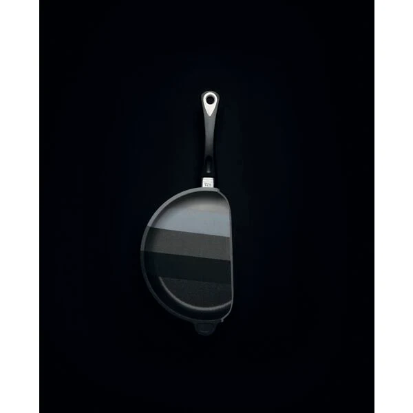 AMT GASTROGUSS Poêle à frire carrée, compatible avec l'induction, longueur  280 mm, motif BBQ - Image 2
