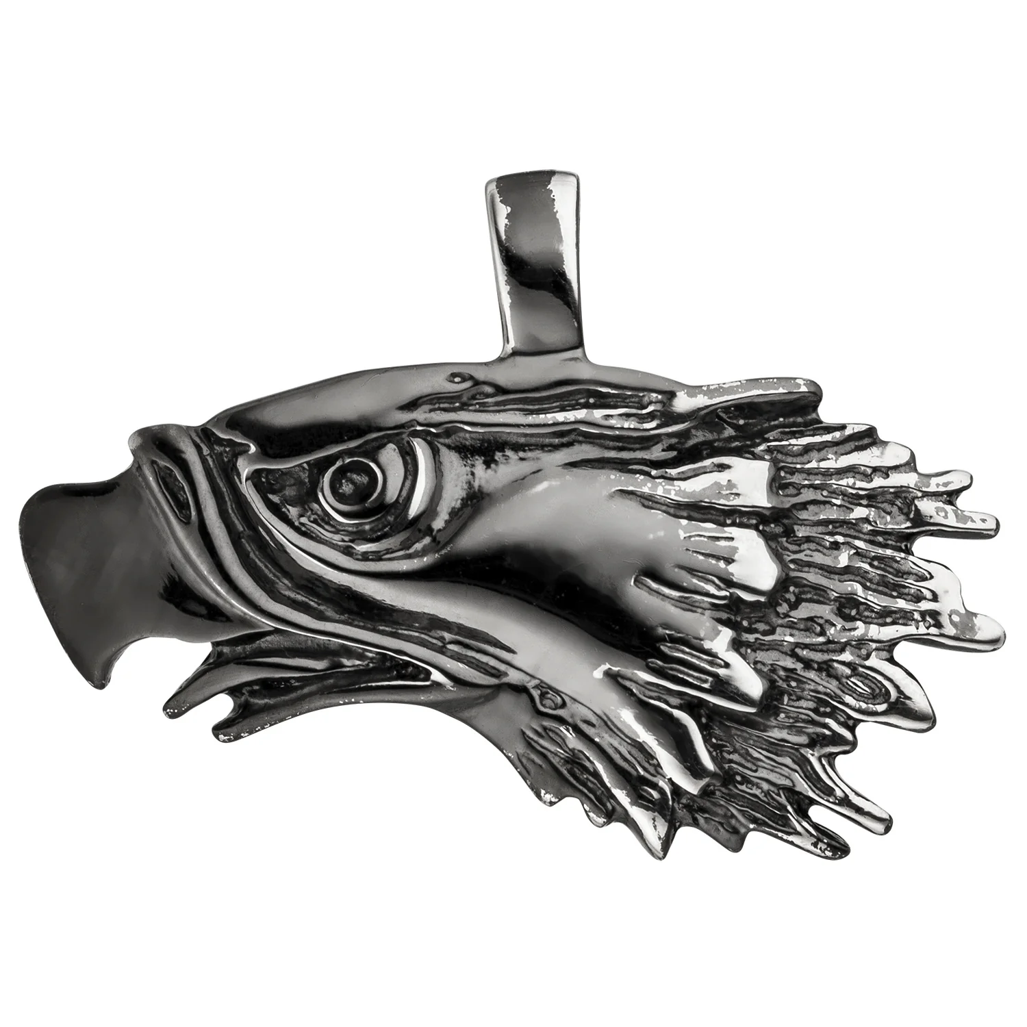 Anhänger Adler Adlerkopf 925 Sterling Silber geschwärzt - Image 2