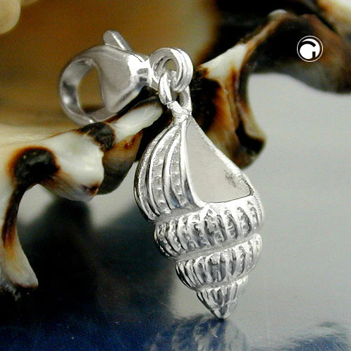 Anhänger Charm Schneckenhaus Silber 925 - Image 2