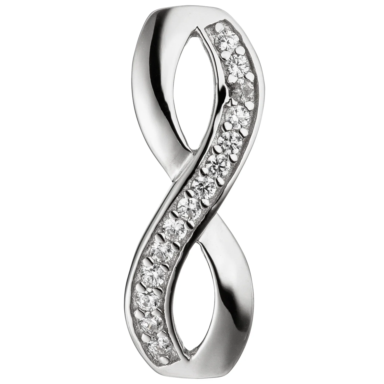 Anhänger Unendlich 925 Sterling Silber mit Zirkonia Silberanhänger - Image 2