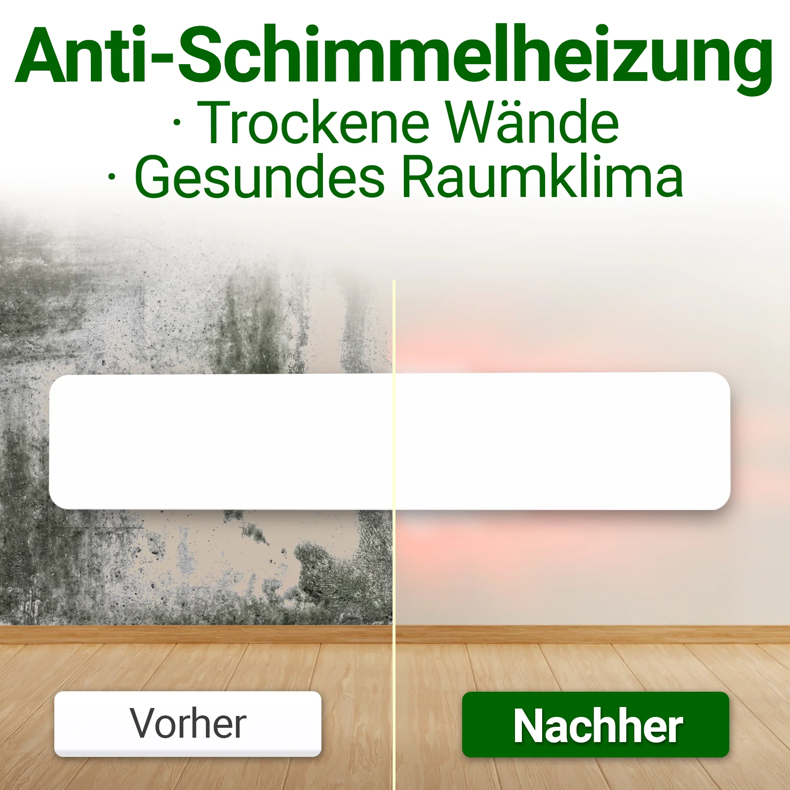 Anti Schimmel Heizung mit Spezial Infrarot Schutzmembran 50w - Image 5