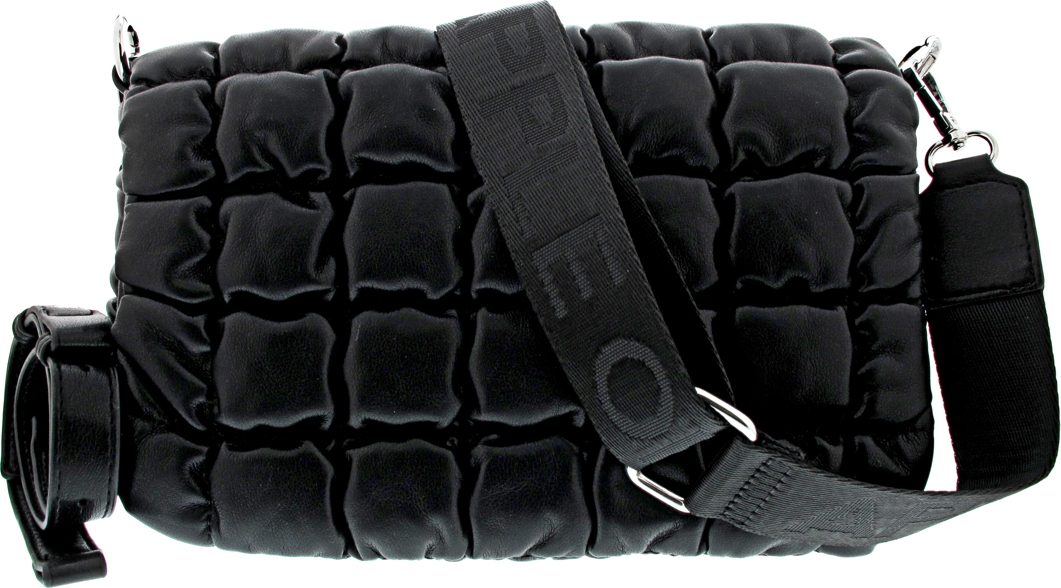 Apple of Eden Sevilla puffer crossbody Tasche Schwarz