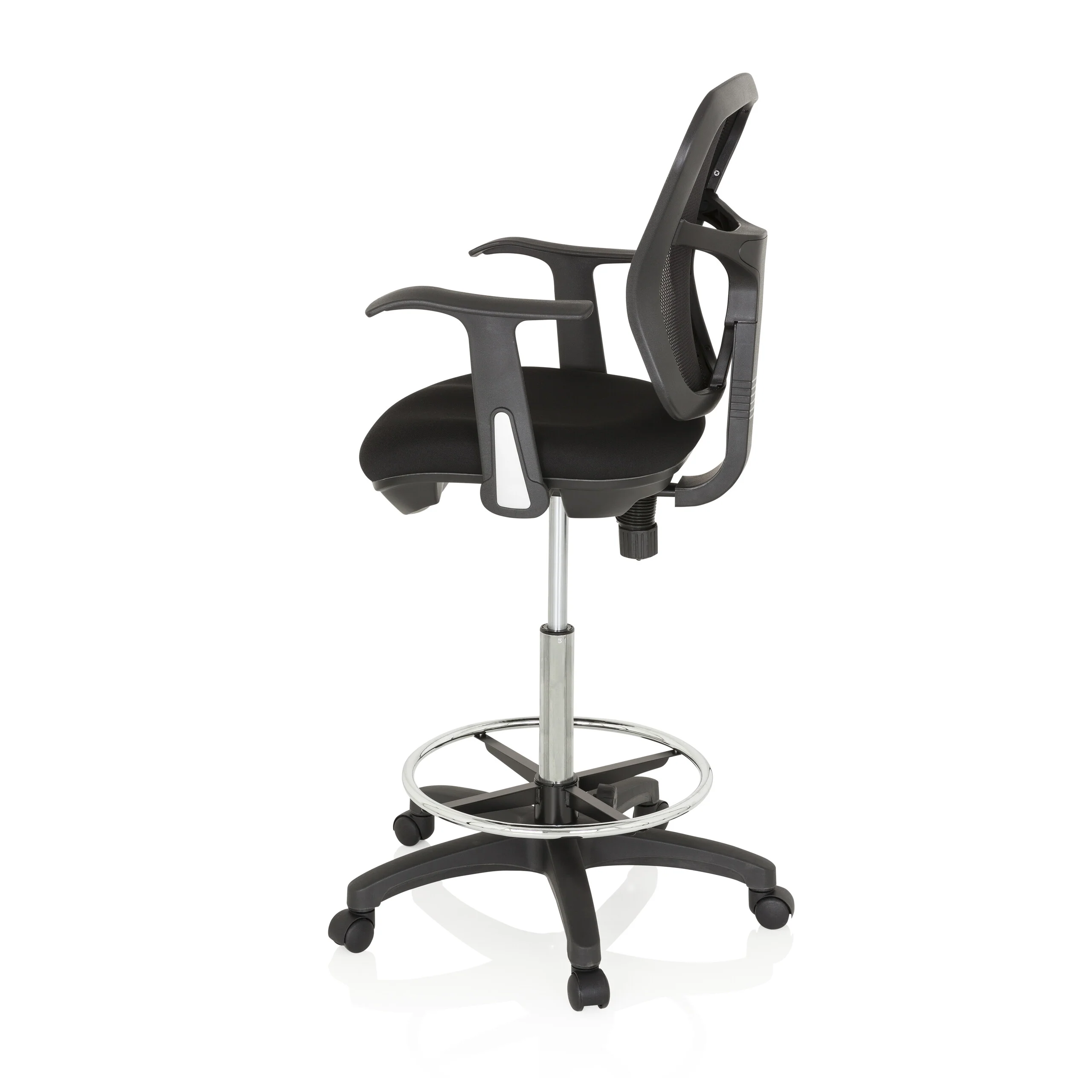 Arbeitsstuhl / Counterstuhl TOP WORK 108 Netz schwarz hjh OFFICE - Image 11