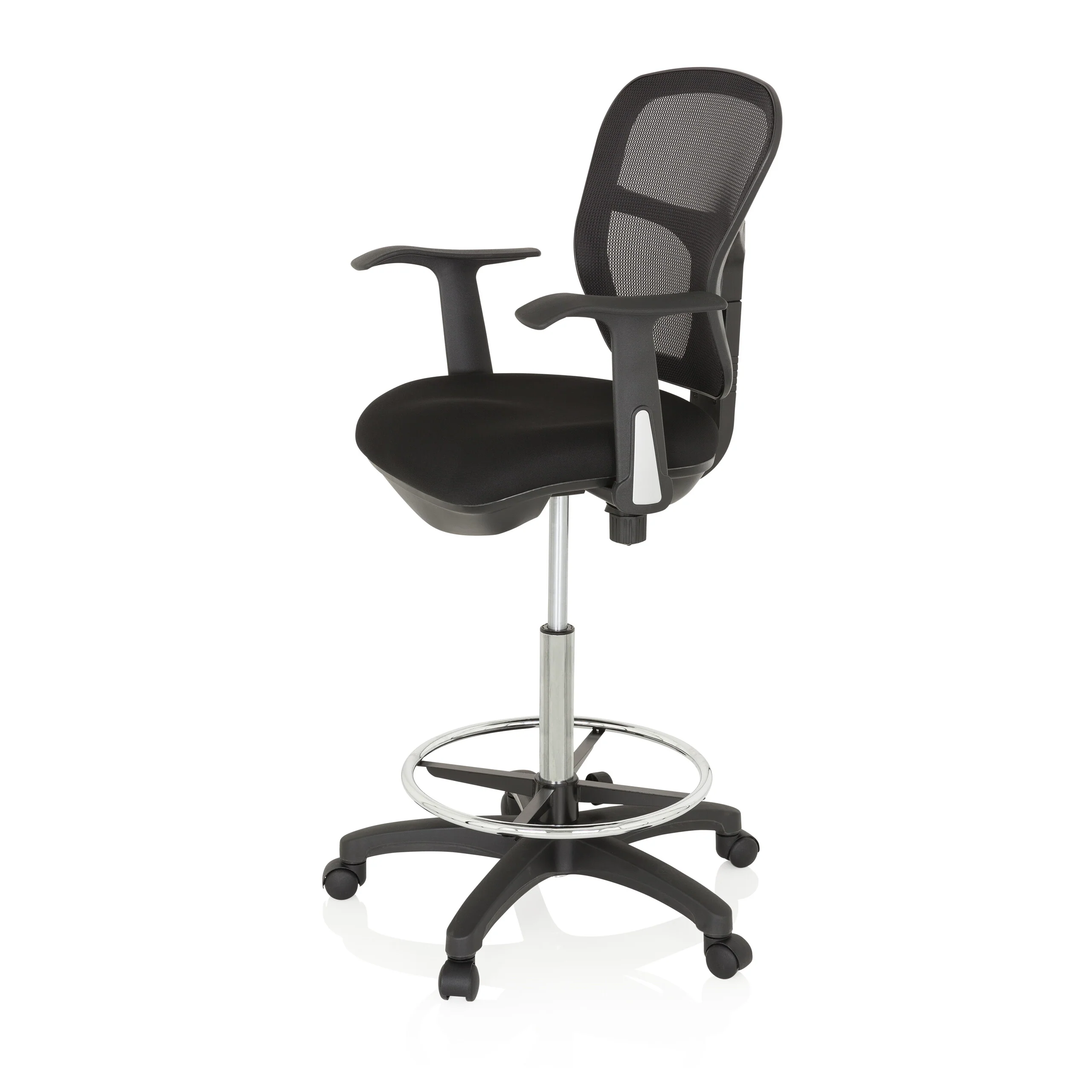 Arbeitsstuhl / Counterstuhl TOP WORK 108 Netz schwarz hjh OFFICE - Image 12