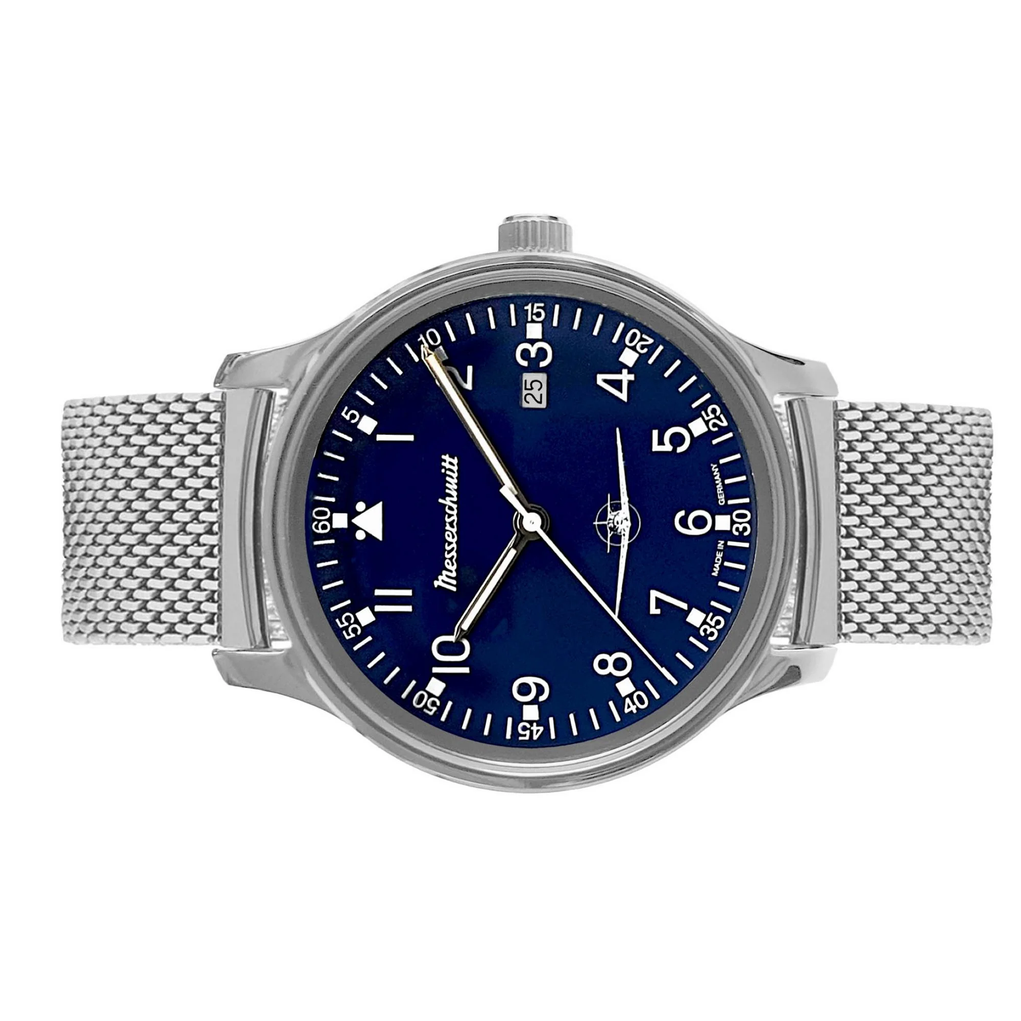 Aristo Herren Messerschmitt Uhr Fliegeruhr ME42-108M Edelstahl - Image 2