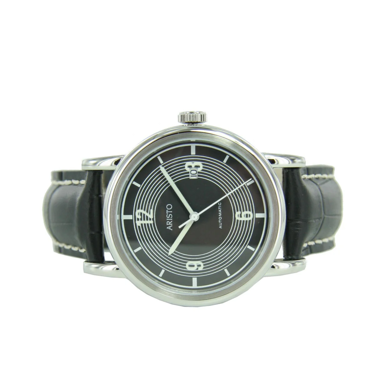 Aristo Herren Uhr Armbanduhr Automatic Edelstahl Aristo SL 4H190SL - Image 2