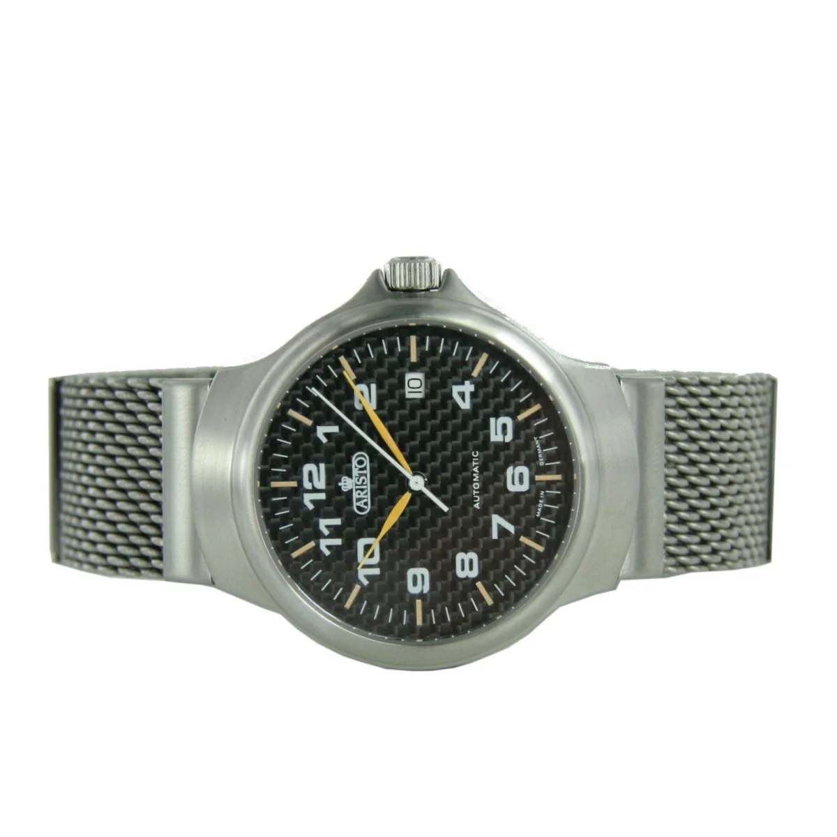 Aristo Herren Uhr Carbonuhr Automatik Edelstahl 7H95 - Image 2