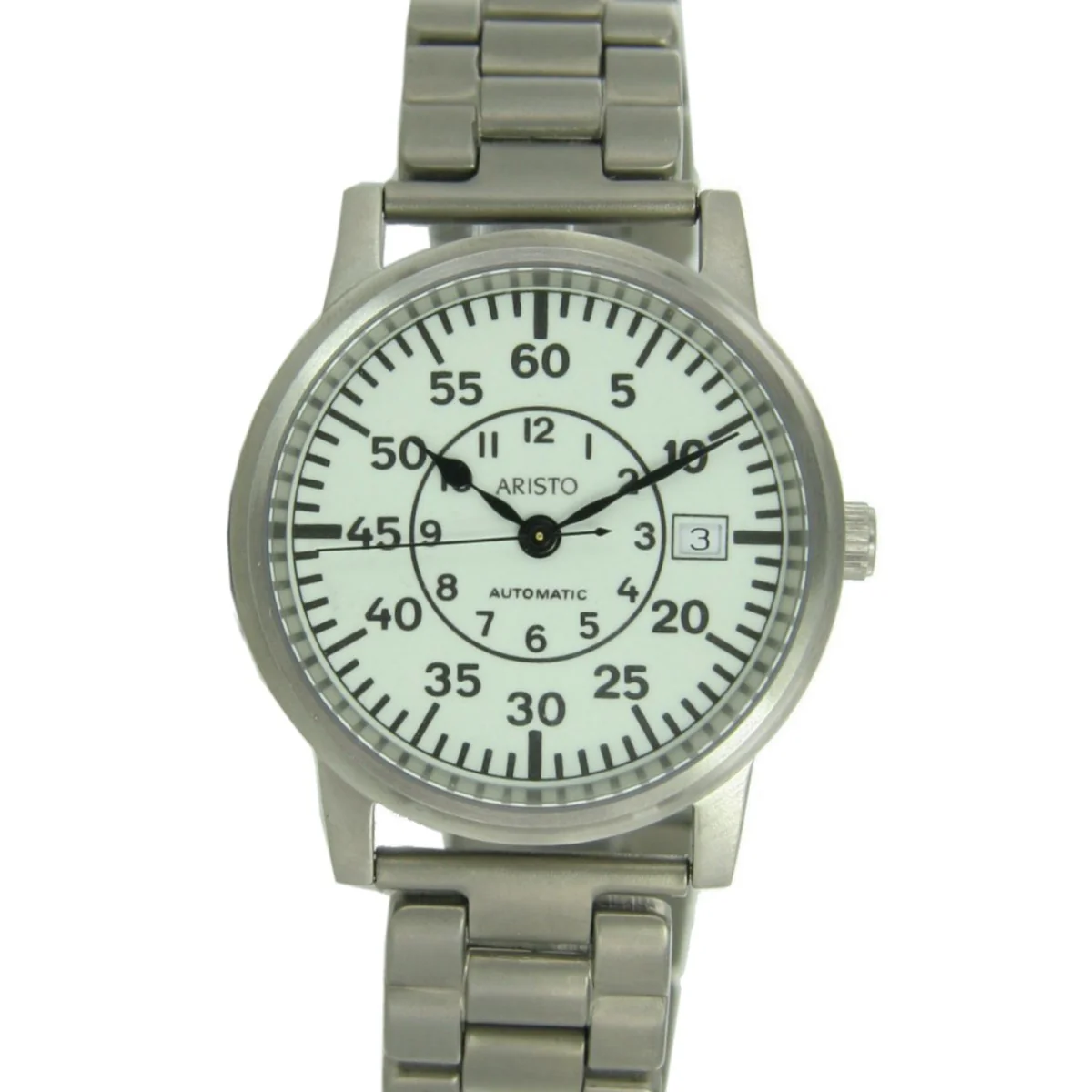 Aristo Unisex Uhr Armbanduhr U-Boot Uhr Automatik Titan 5H92TIB