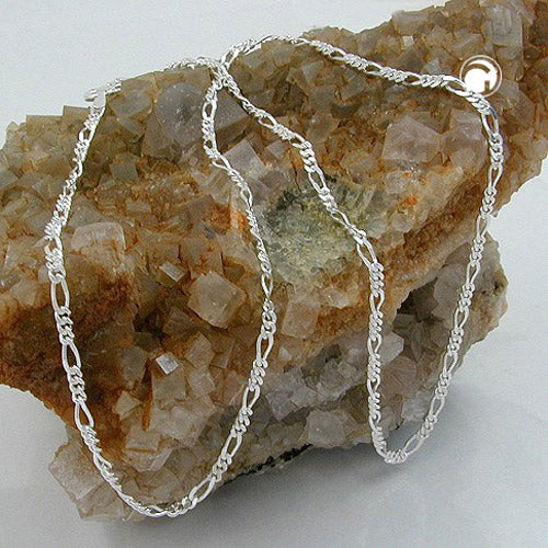 Armband 2mm Figarokette Silber 925 16cm