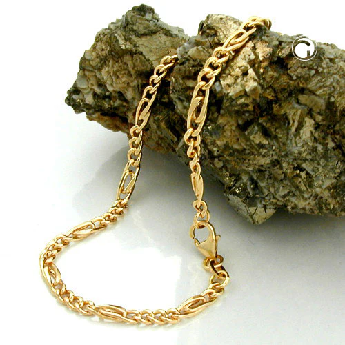 Armband 3,2mm Figarokette 9Kt GOLD - Image 2
