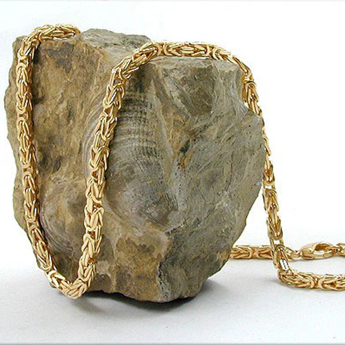 Armband 3x3mm Königskette Vierkant AMD 21cm