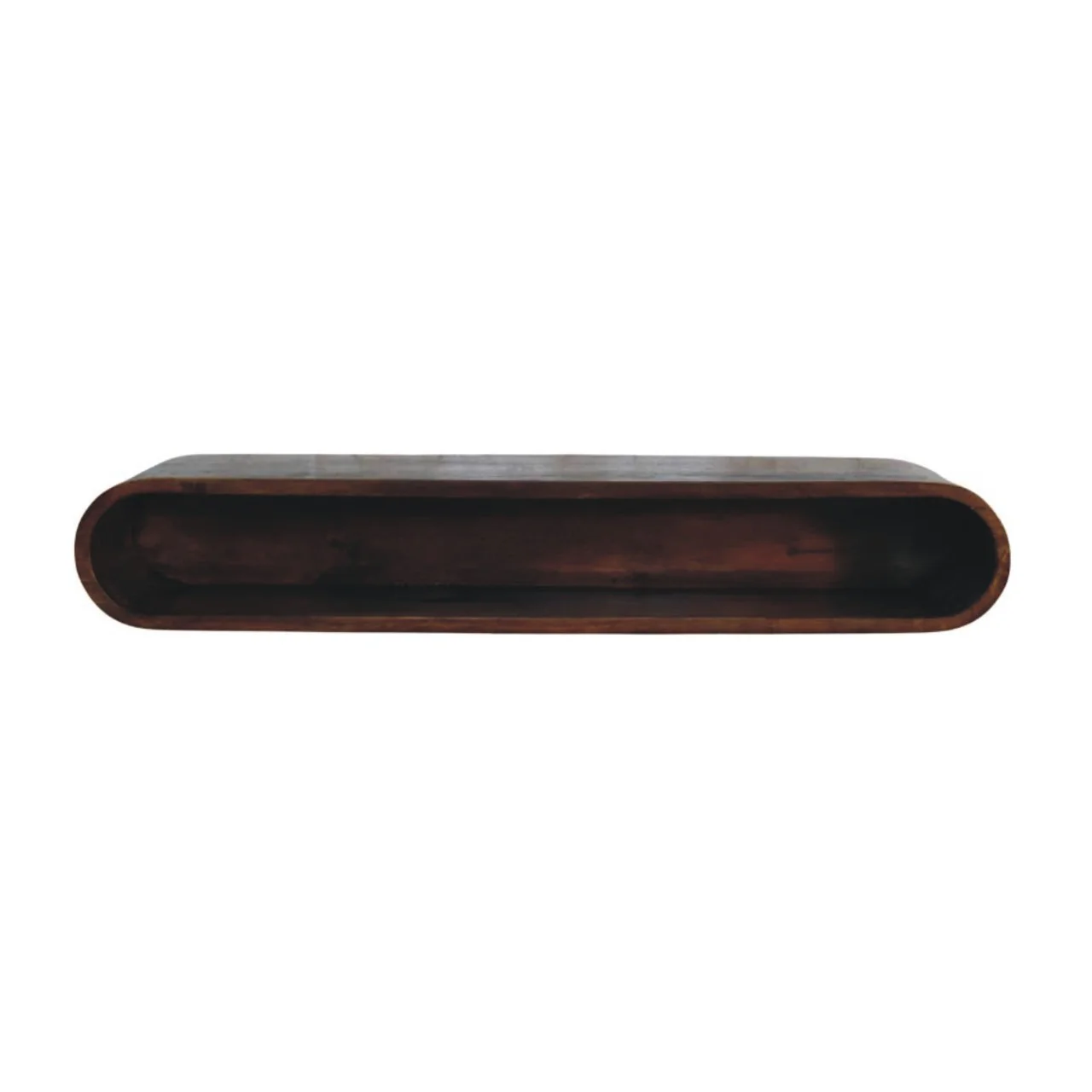 Artisan Furniture Massivholz Arc Wandmontierte Medienkonsole