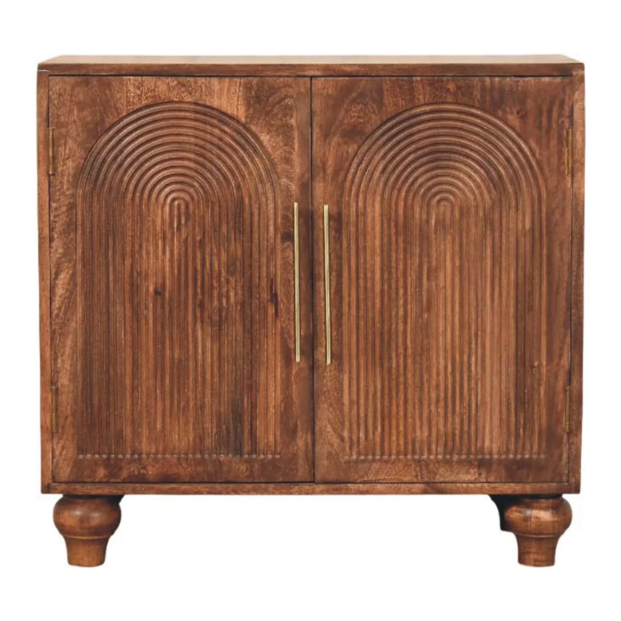Artisan Furniture Massivholz Arco Groove Anrichte Braun